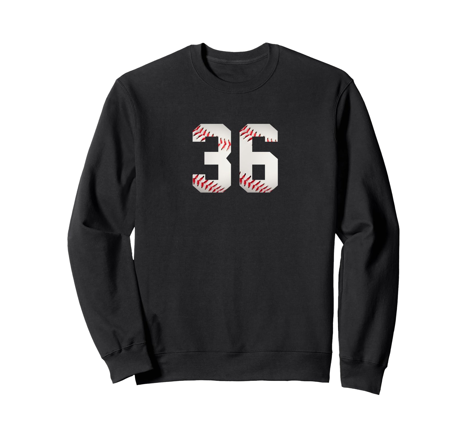 Number 36 Minimalist Birthday Sweatshirt - Custom Art Print Men Women - T-Shirt, Sweatshirt, Hoodie