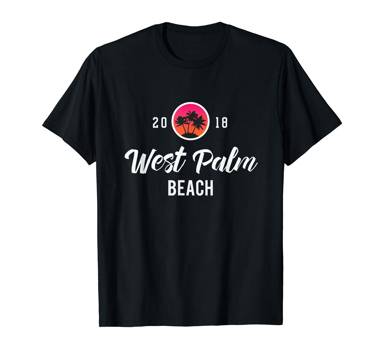 West Palm Beach Tropical T-Shirt - Graphic Print for Adults - T-Shirt, Sweatshirt, Hoodie