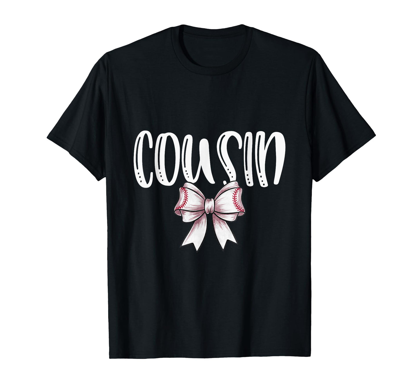 Coquette Baseball Cousin Spirit T-Shirt - Unique Graphic for Adults - T-Shirt, Sweatshirt, Hoodie