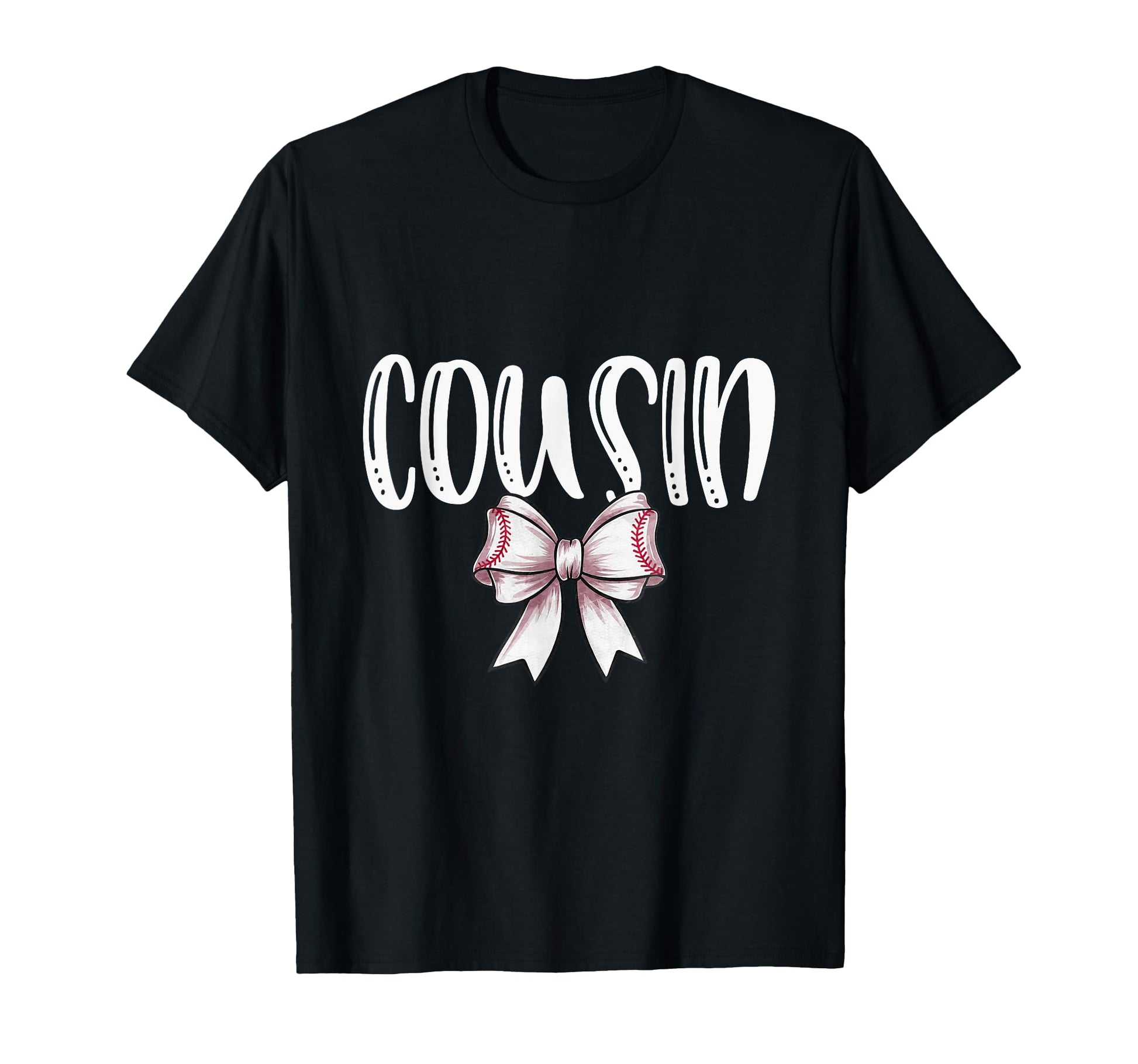 Coquette Baseball Cousin Spirit T-Shirt - Unique Graphic for Adults - T-Shirt, Sweatshirt, Hoodie