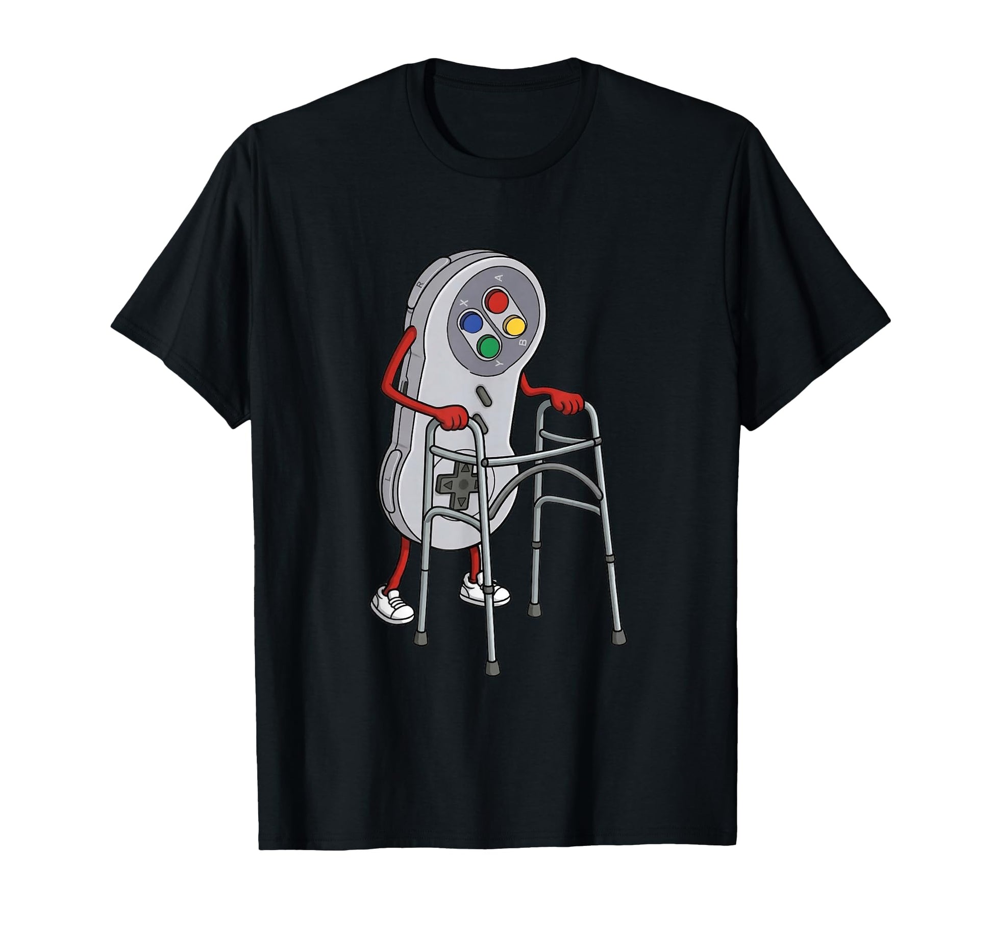 Funny Old Gamer Gaming 80S 90S T-Shirt - Fun Novelty Design Men Women - T-Shirt, Sweatshirt, Hoodie