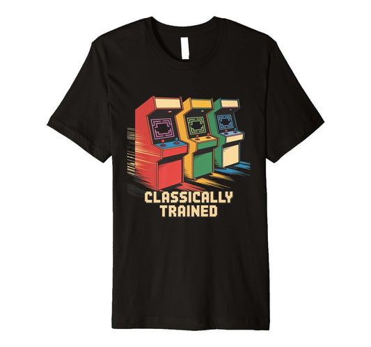 Arcade Cabinet Video Gaming T-Shirt - Minimalist Print for Adults - T-Shirt, Sweatshirt, Hoodie
