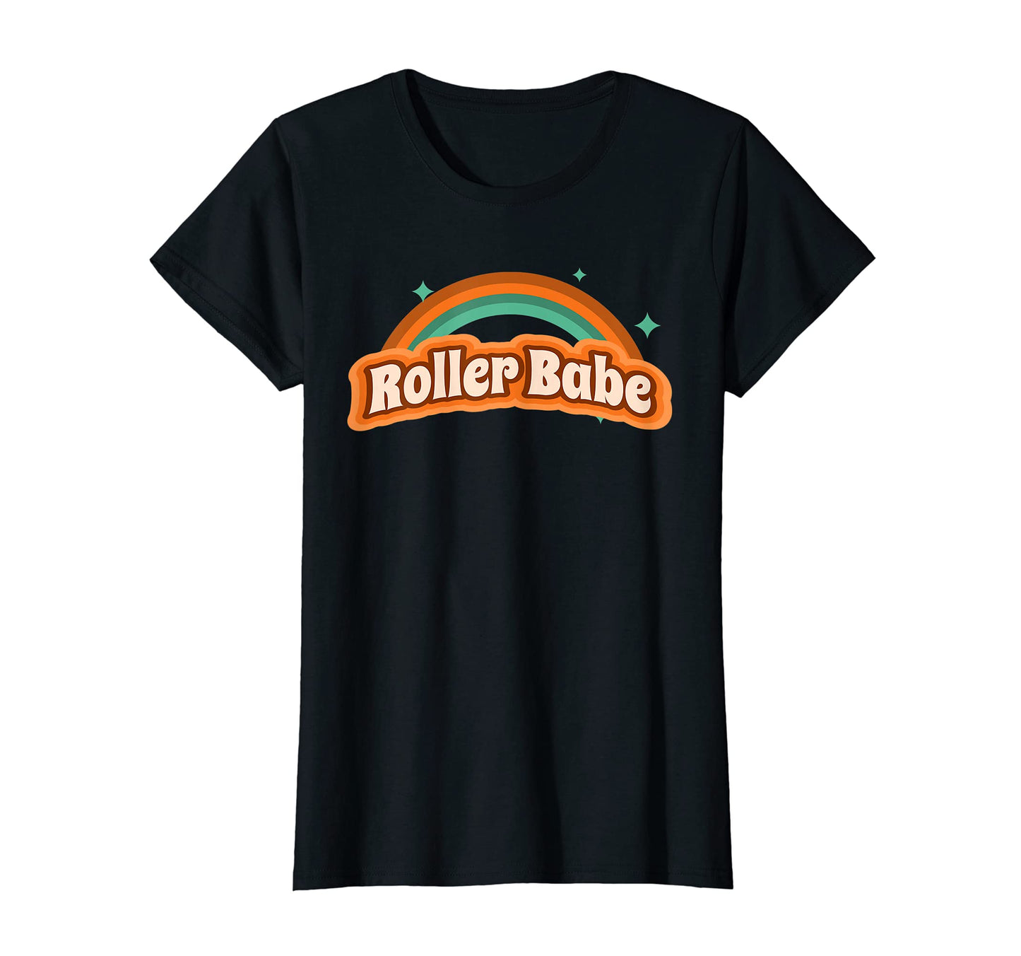 Womens Roller Babe Colors Skate T-Shirt - Casual Everyday Wear Men Women - T-Shirt, Sweatshirt, Hoodie