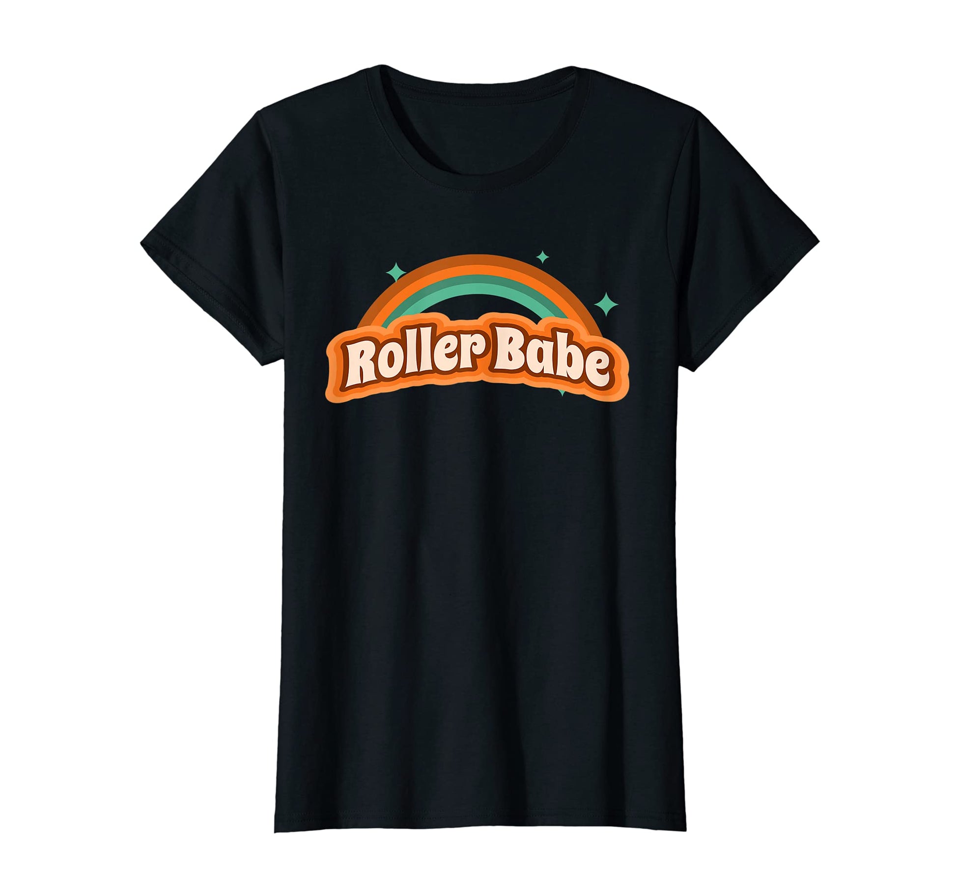 Womens Roller Babe Colors Skate T-Shirt - Casual Everyday Wear Men Women - T-Shirt, Sweatshirt, Hoodie