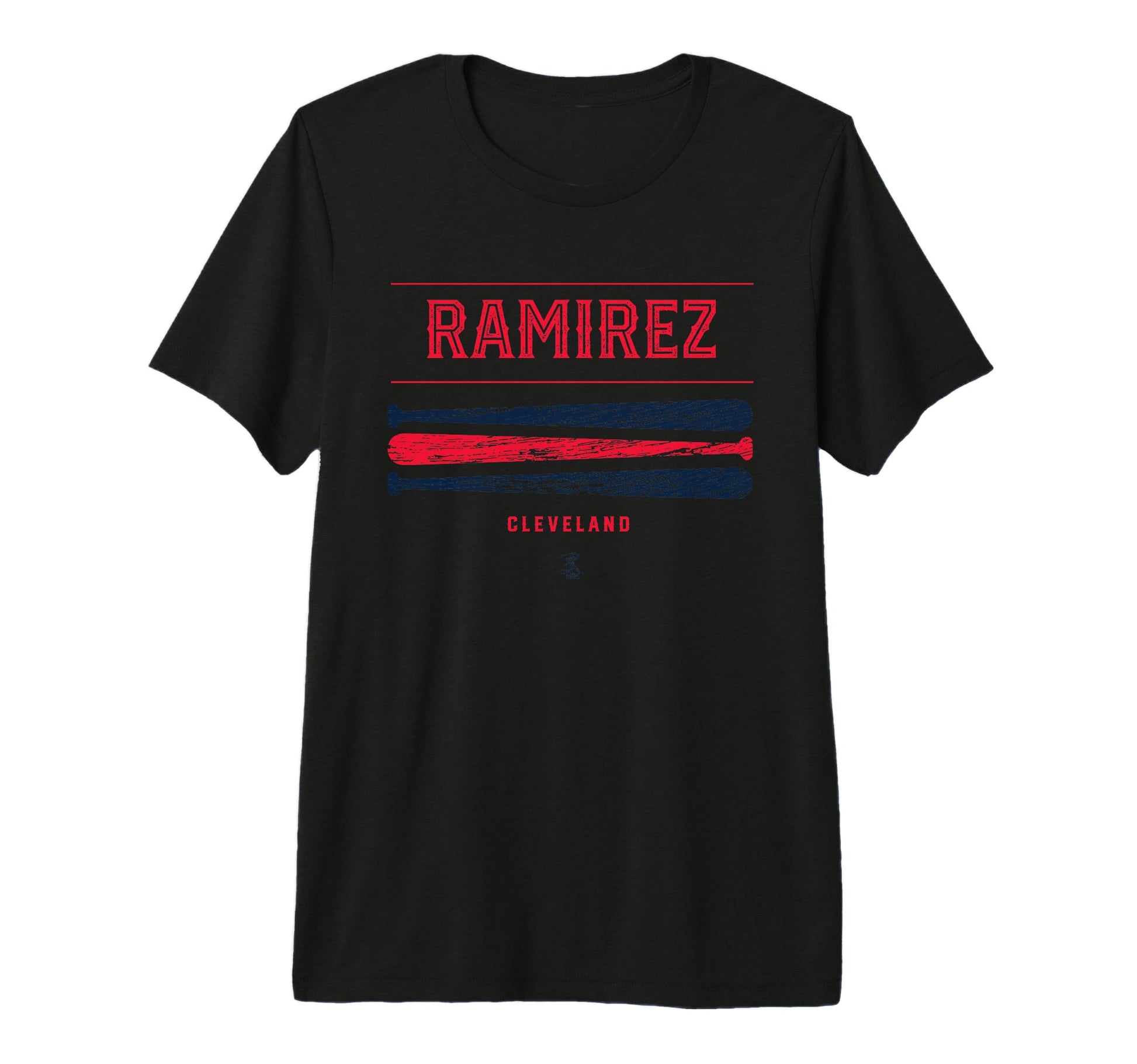 Jose Ramirez Baseball Bat Gameday T-Shirt - Fun Novelty Design Men Women - T-Shirt, Sweatshirt, Hoodie