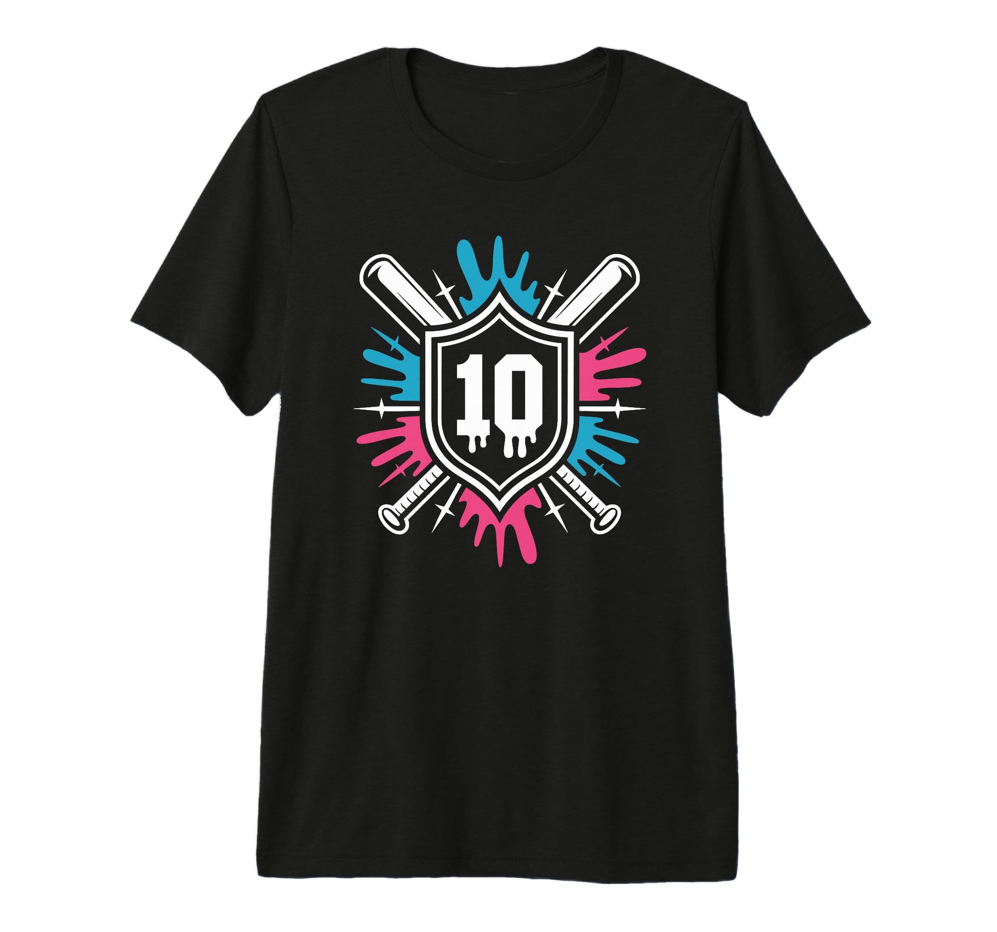 10Th Birthday Baseball Party Future Home T-Shirt - Trendy Graphic Unisex - T-Shirt, Sweatshirt, Hoodie