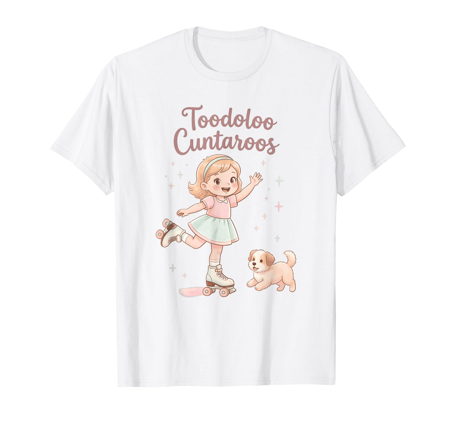 70S Roller Skates Whimsical Toodaloo T-Shirt - Unique Graphic for Adults - T-Shirt, Sweatshirt, Hoodie