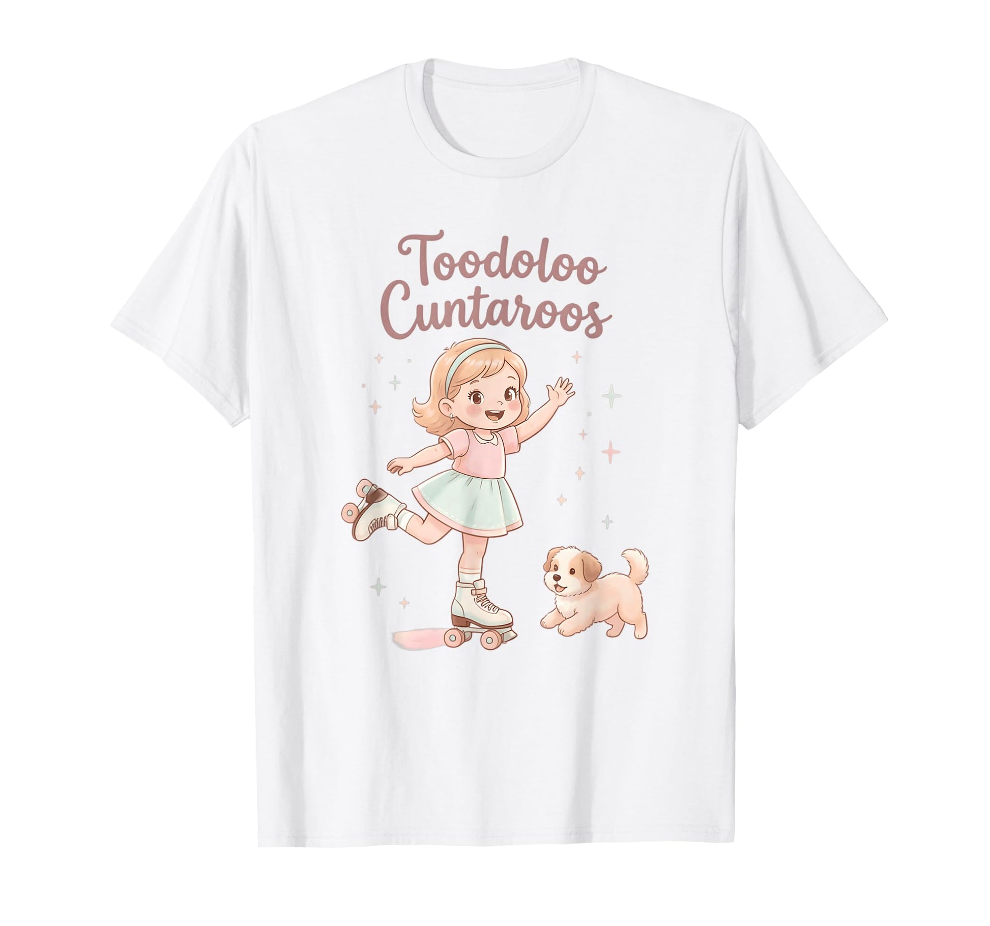 70S Roller Skates Whimsical Toodaloo T-Shirt - Unique Graphic for Adults - T-Shirt, Sweatshirt, Hoodie