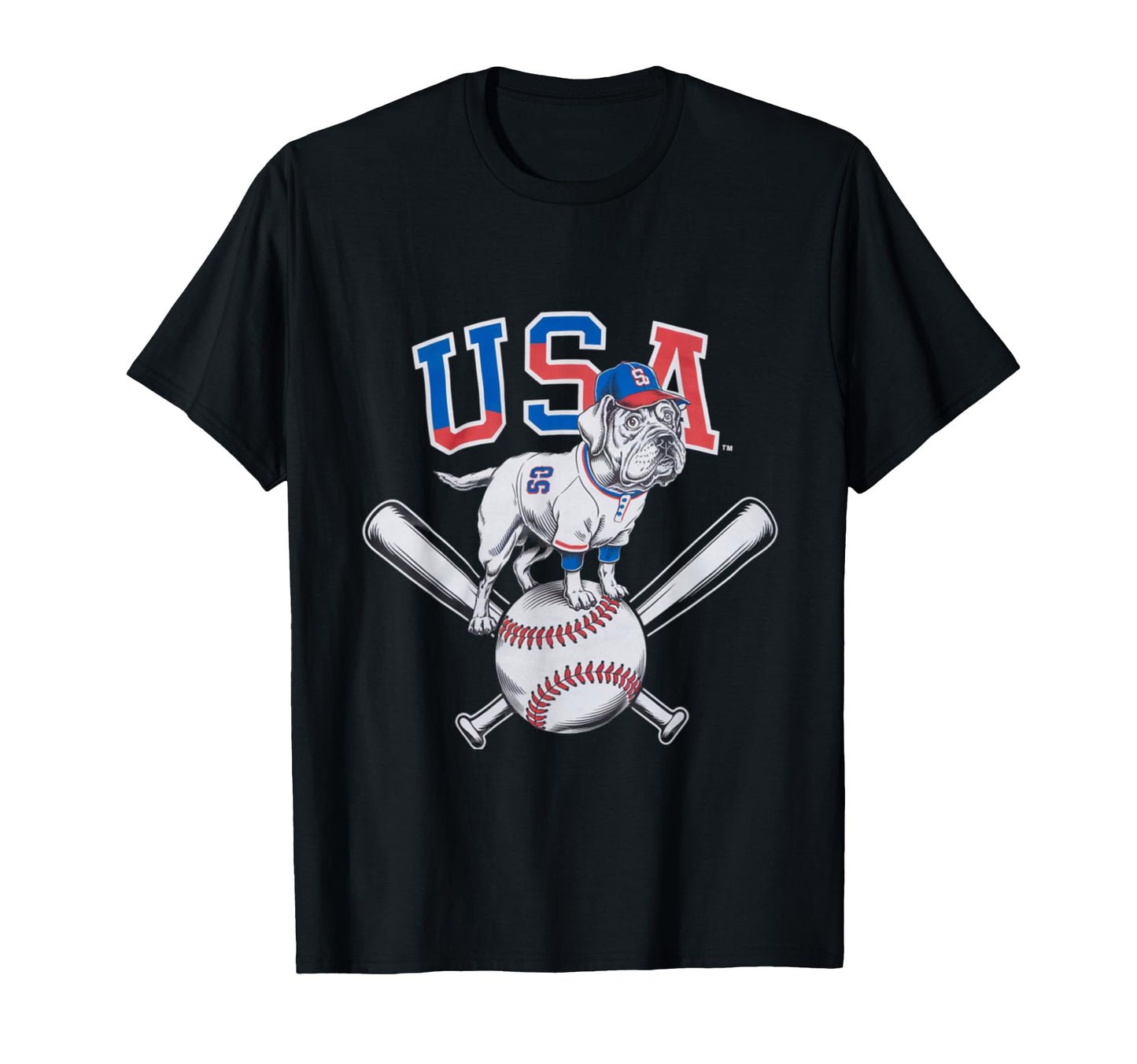 Funny Baseball Dog Baseball Player T-Shirt - Streetwear Style Men Women - T-Shirt, Sweatshirt, Hoodie