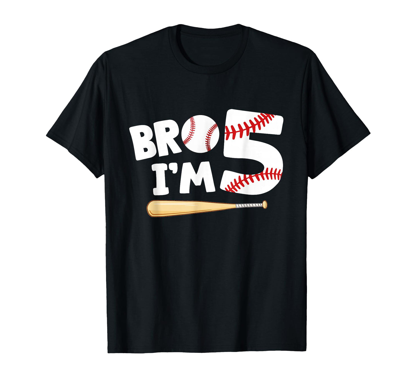 5Th Birthday Bro Im 5 Year Old T-Shirt - Fun Novelty Design Unisex - T-Shirt, Sweatshirt, Hoodie