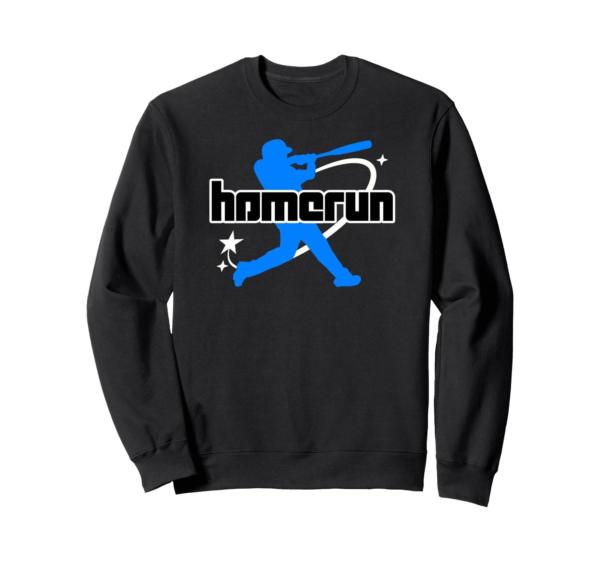 Home Run Baseball Batter Sweatshirt - Casual Everyday Wear Unisex - T-Shirt, Sweatshirt, Hoodie