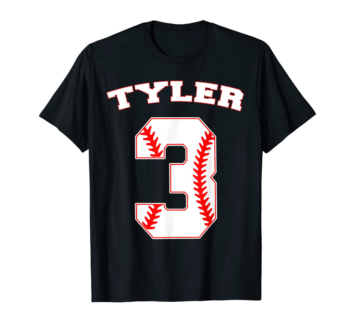 Tyler Baseball Name Three Years 3Rd T-Shirt - Aesthetic Graphic for Adults - T-Shirt, Sweatshirt, Hoodie