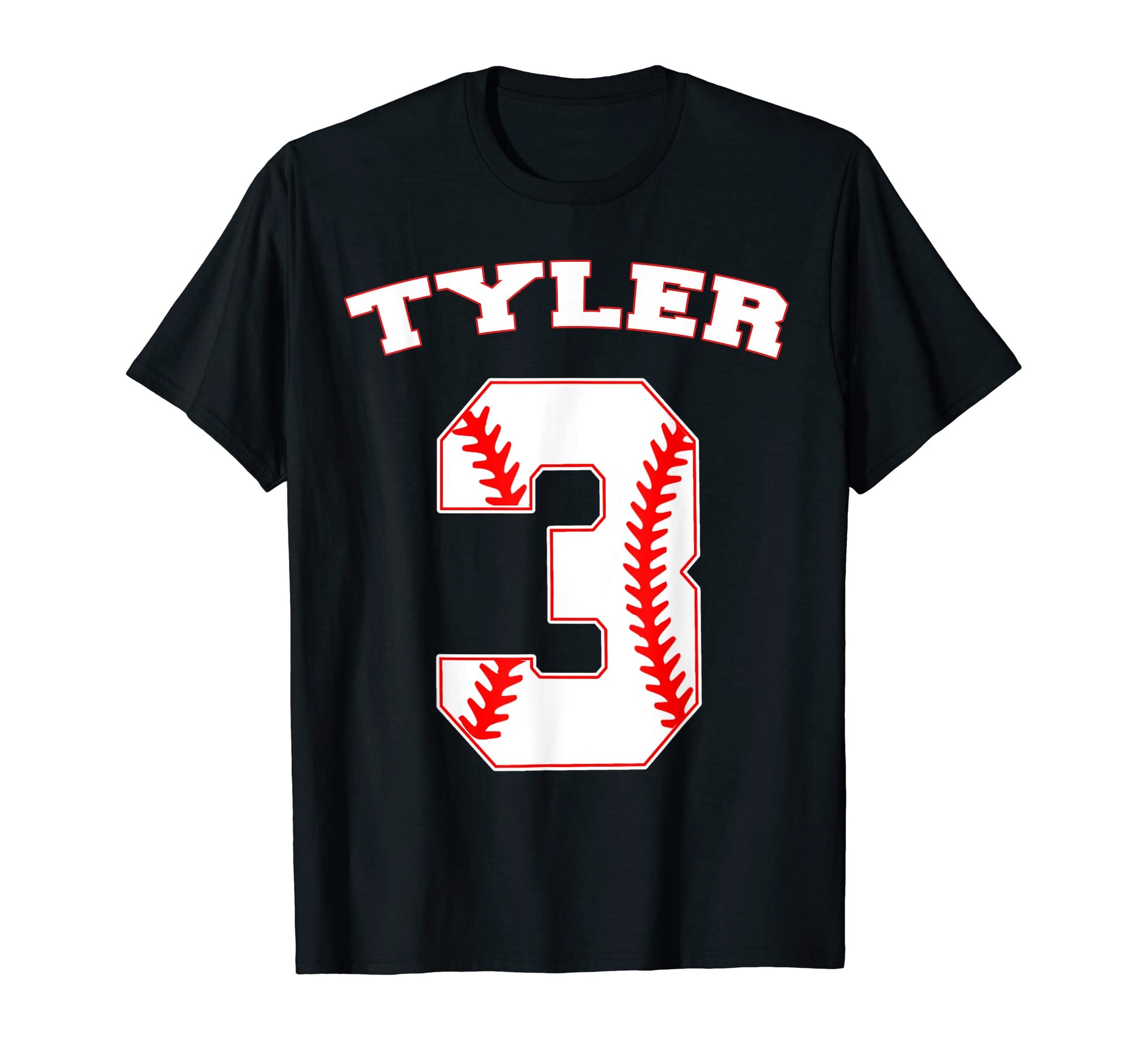 Tyler Baseball Name Three Years 3Rd T-Shirt - Aesthetic Graphic for Adults - T-Shirt, Sweatshirt, Hoodie