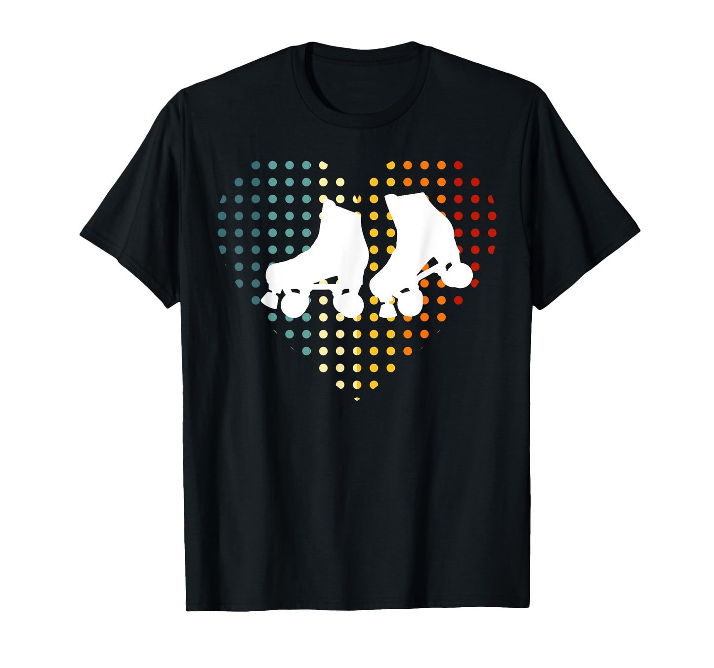 Roller Skating Skate 1970S Disco Ball T-Shirt - Unique Graphic for Adults - T-Shirt, Sweatshirt, Hoodie