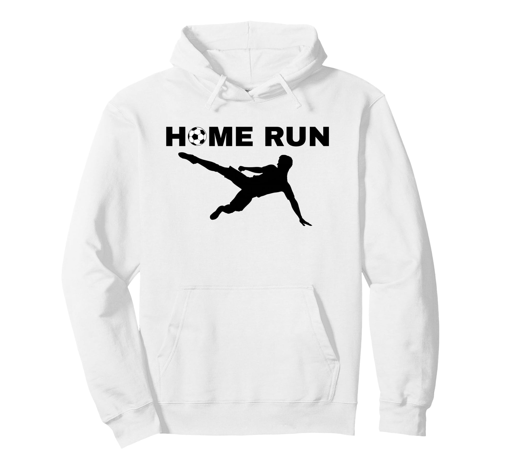 Home Run Soccer Ball Funny Sports Hoodie - Novelty Apparel for Adults - T-Shirt, Sweatshirt, Hoodie