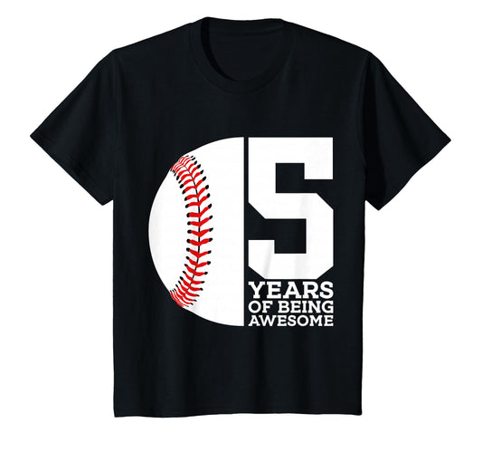 5 Years Being Awesome Baseball 5Th T-Shirt - Streetwear Style Unisex - T-Shirt, Sweatshirt, Hoodie