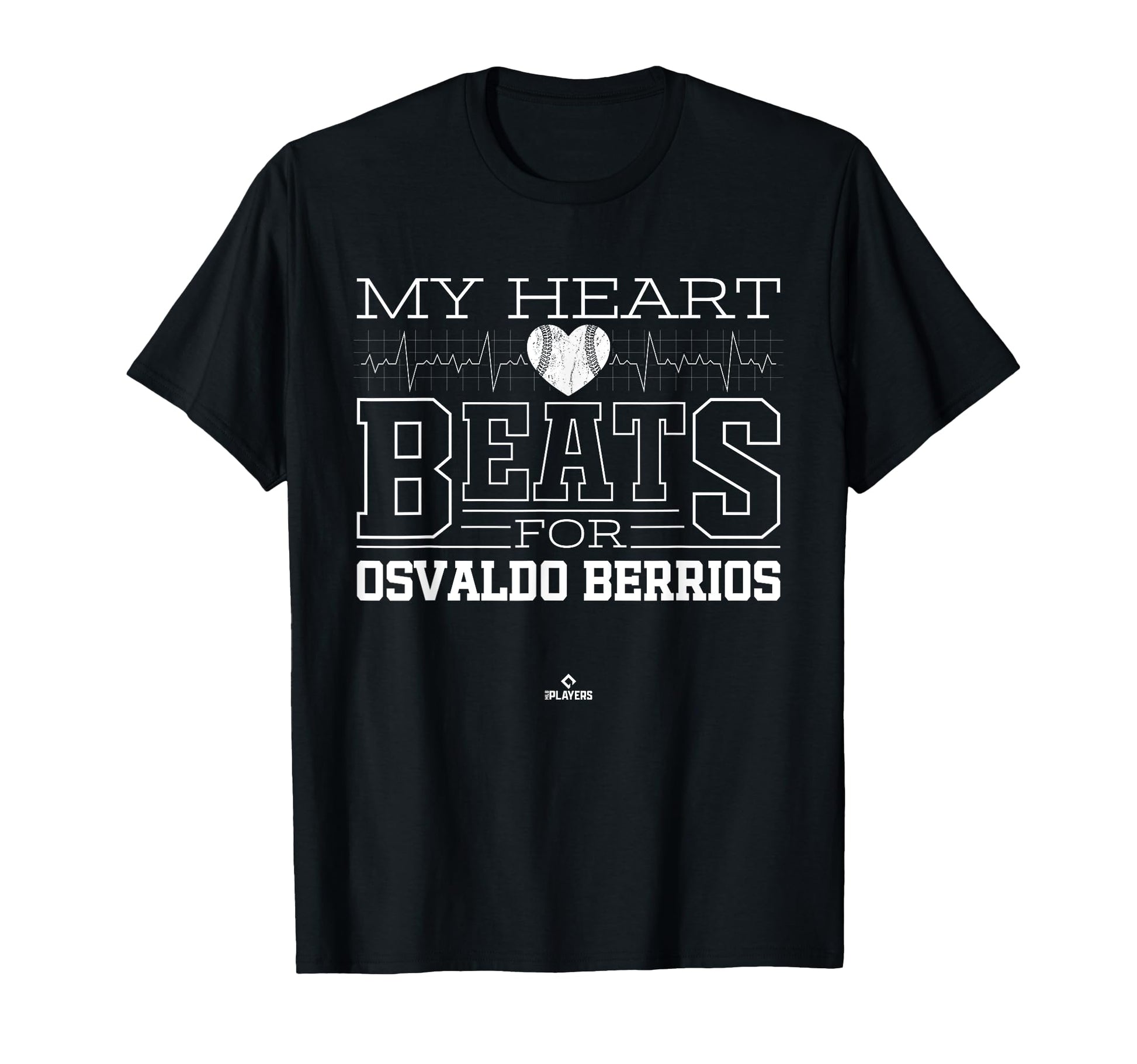 My Heart Beats Osvaldo Berrios T-Shirt - Custom Art Print Men Women - T-Shirt, Sweatshirt, Hoodie