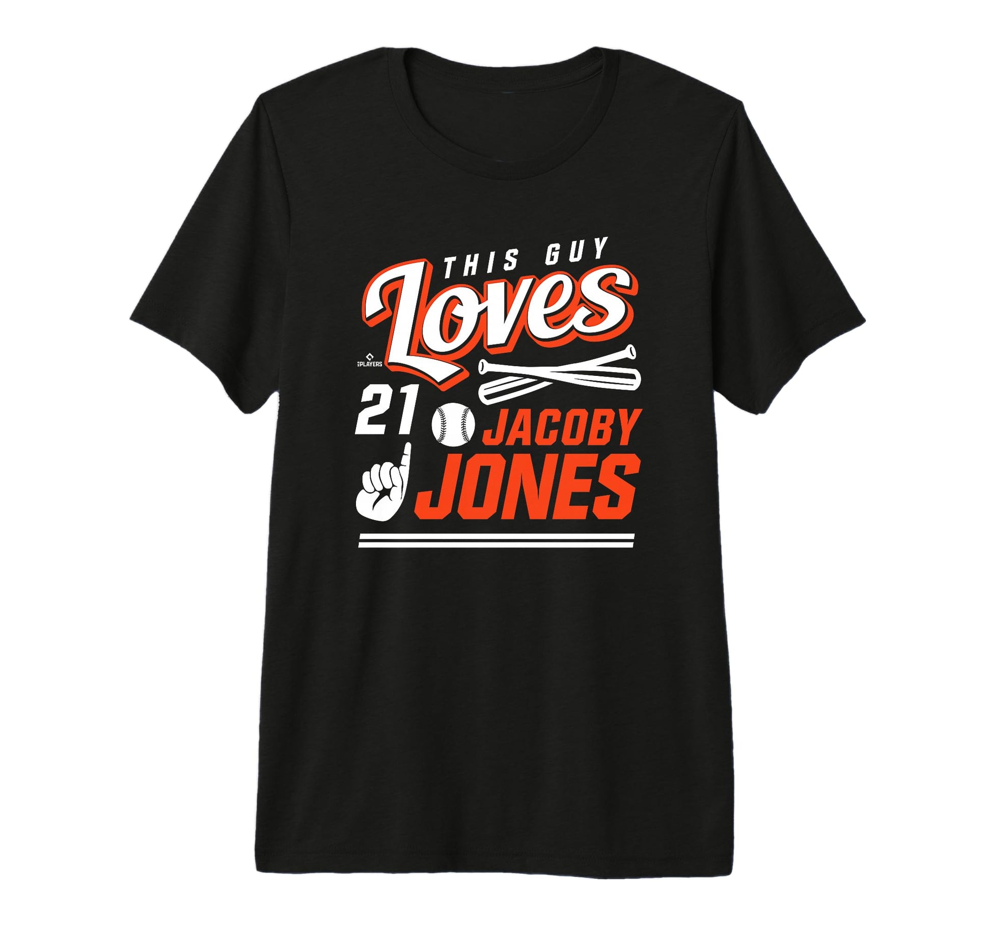 This Guy Loves Jacoby Jones Tri Blend T-Shirt - Custom Art Print Unisex - T-Shirt, Sweatshirt, Hoodie