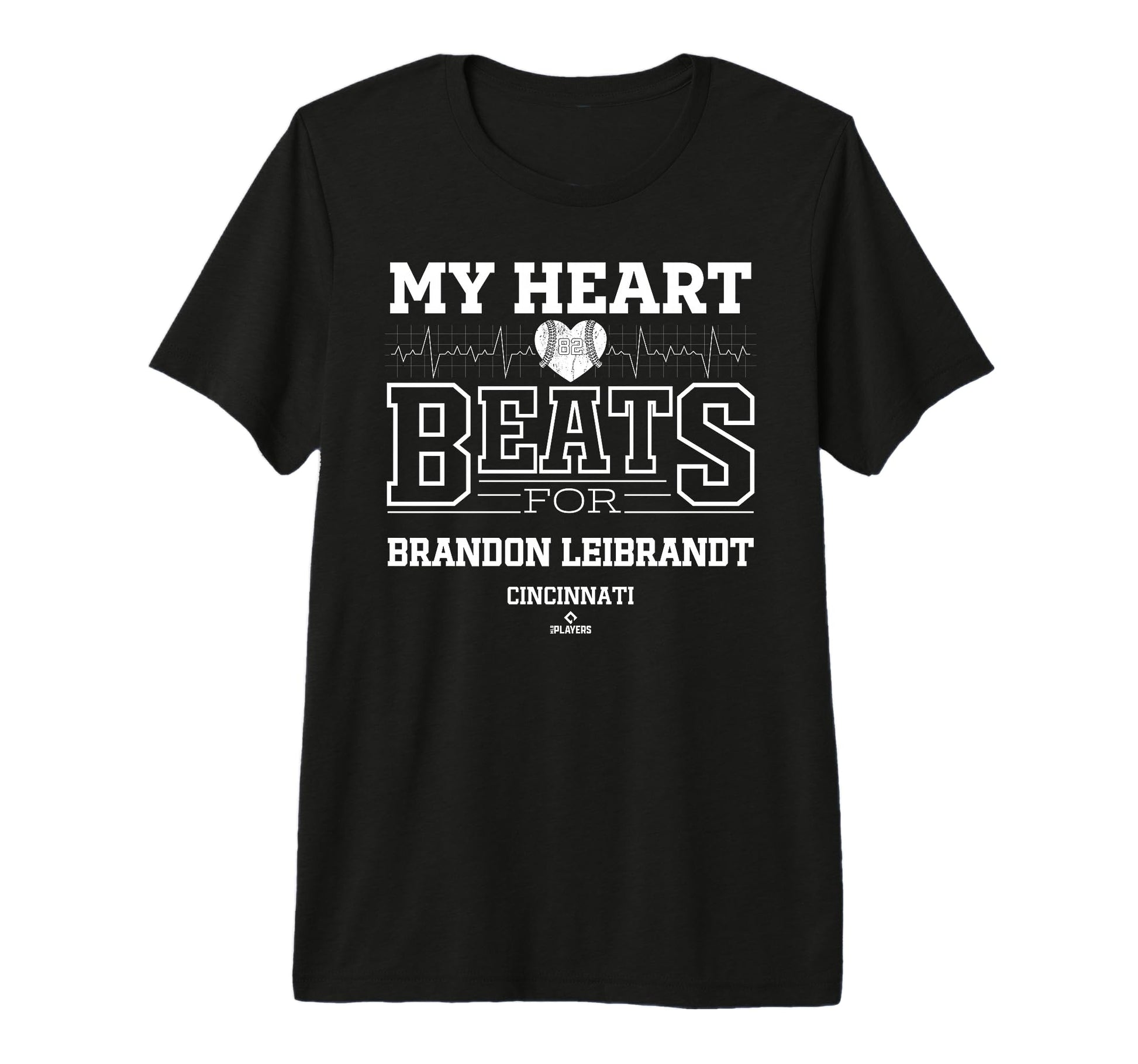 My Heart Beats Brandon Leibrandt T-Shirt - Novelty Apparel for Adults - T-Shirt, Sweatshirt, Hoodie