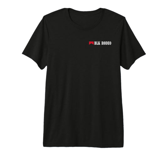 African American Cowboy Rodeo Tri T-Shirt - Minimalist Print Men Women - T-Shirt, Sweatshirt, Hoodie