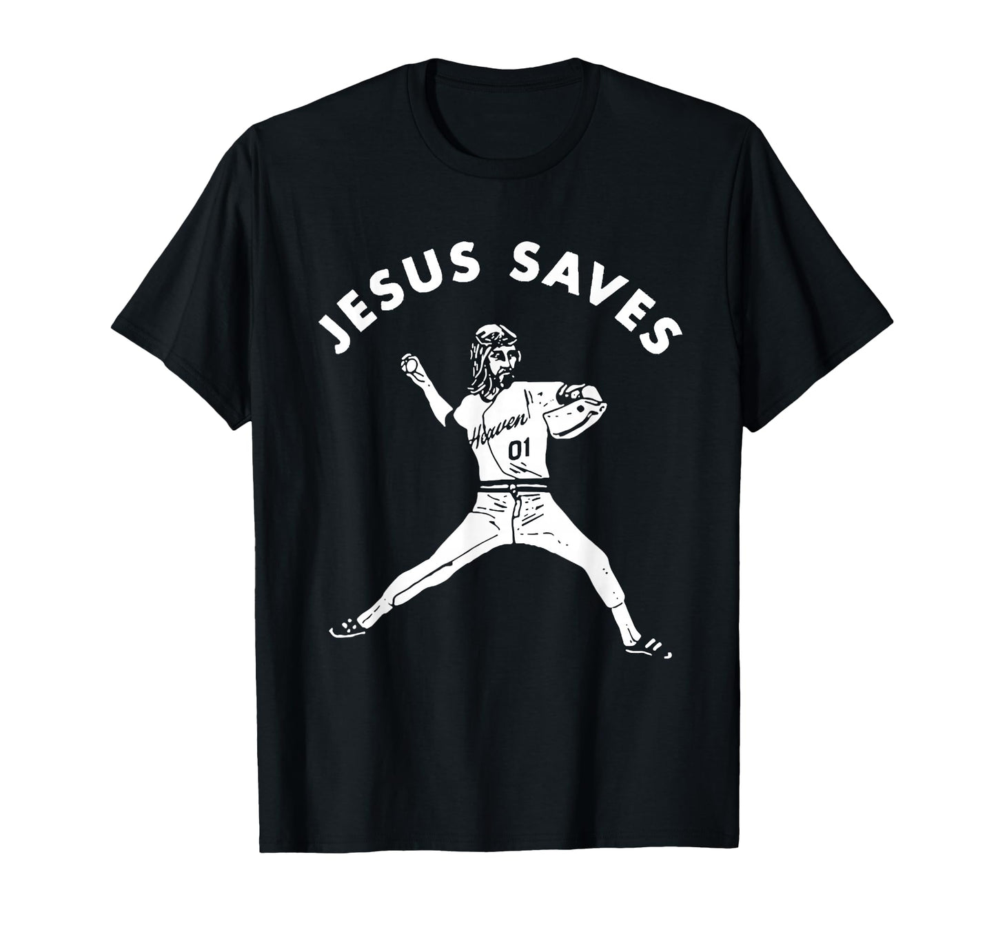 Jesus Saves Religious Christian Faith T-Shirt - Trendy Graphic Unisex - T-Shirt, Sweatshirt, Hoodie