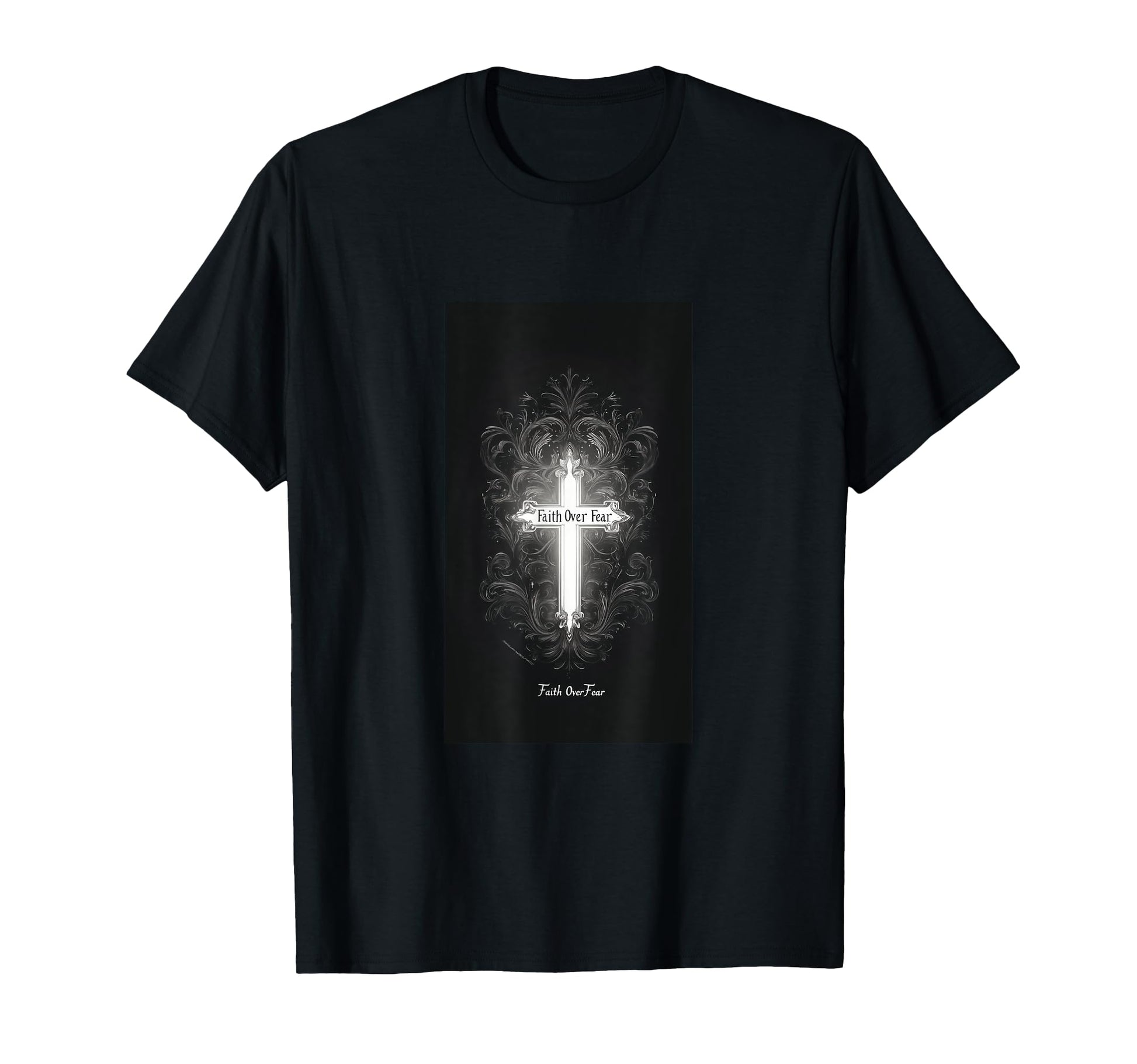 Gothic Cross Grunge Aesthetic Y2K Goth T-Shirt - Novelty Apparel Unisex - T-Shirt, Sweatshirt, Hoodie