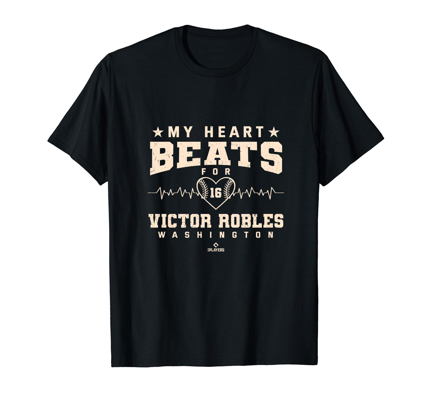 My Heart Beats Victor Robles T-Shirt - Fun Novelty Design Men Women - T-Shirt, Sweatshirt, Hoodie