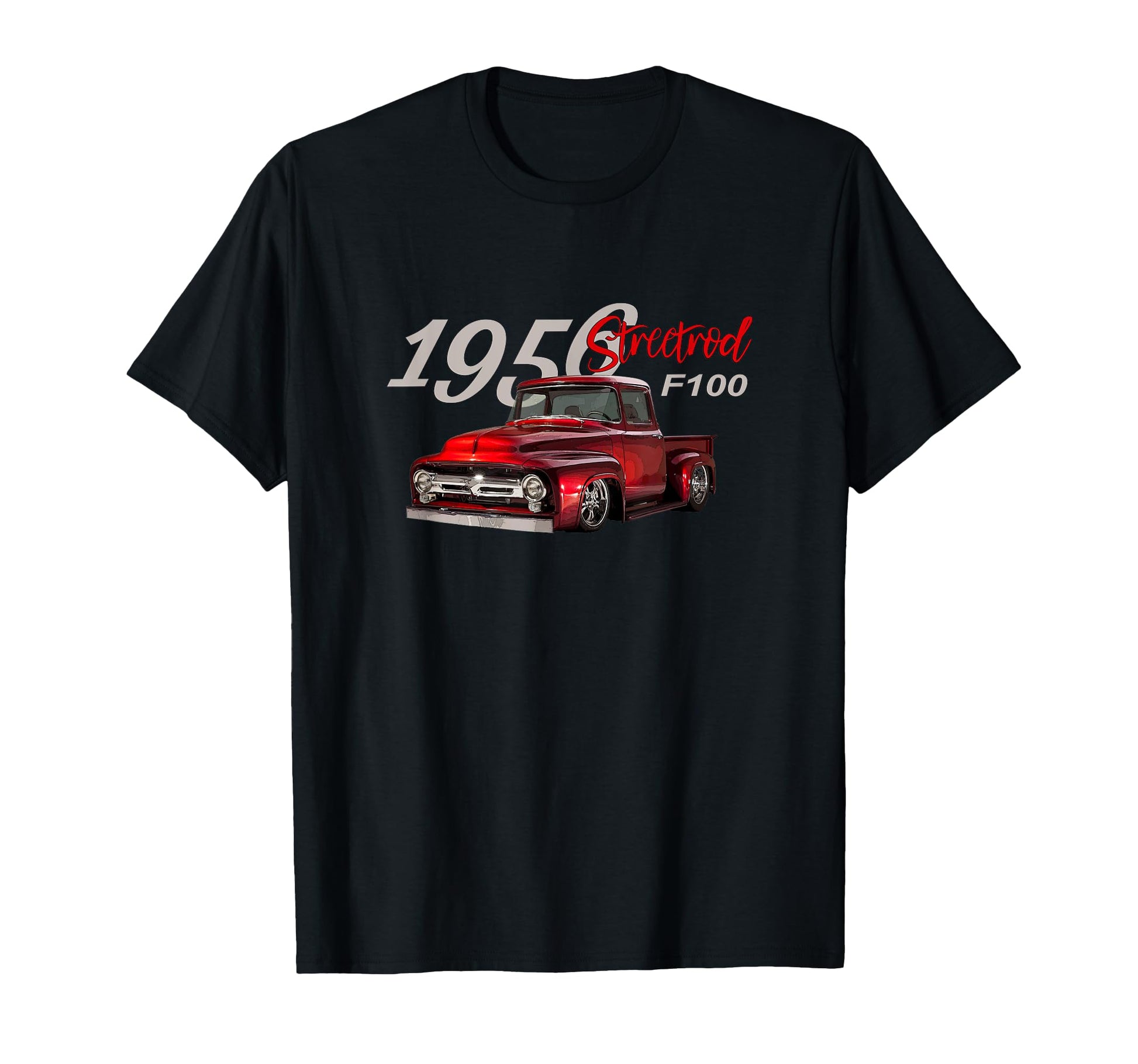 1956 F100 Streetrod Pickup Truck Pick T-Shirt - Trendy Graphic Men Women - T-Shirt, Sweatshirt, Hoodie