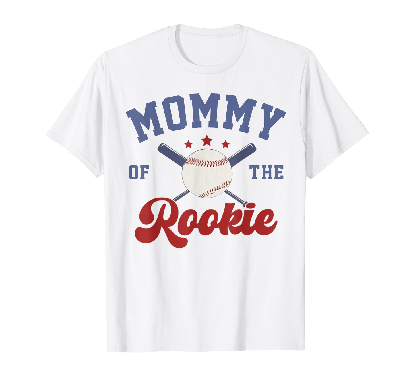 Mommy Rookie 1St Birthday Baseball T-Shirt - Minimalist Print for Adults - T-Shirt, Sweatshirt, Hoodie