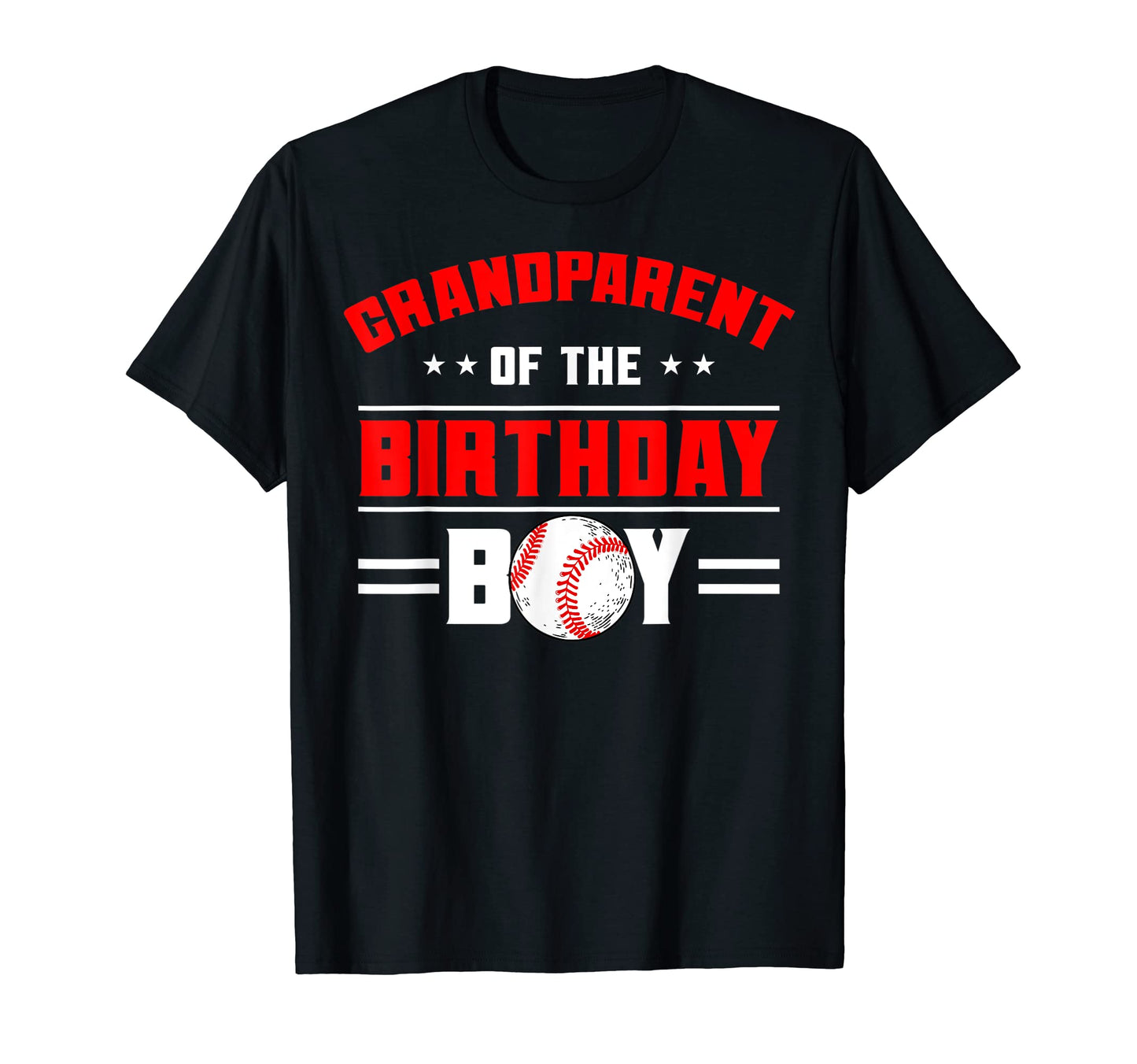 Grandparent Birthday Baseball Theme T-Shirt - Custom Art Print Unisex - T-Shirt, Sweatshirt, Hoodie