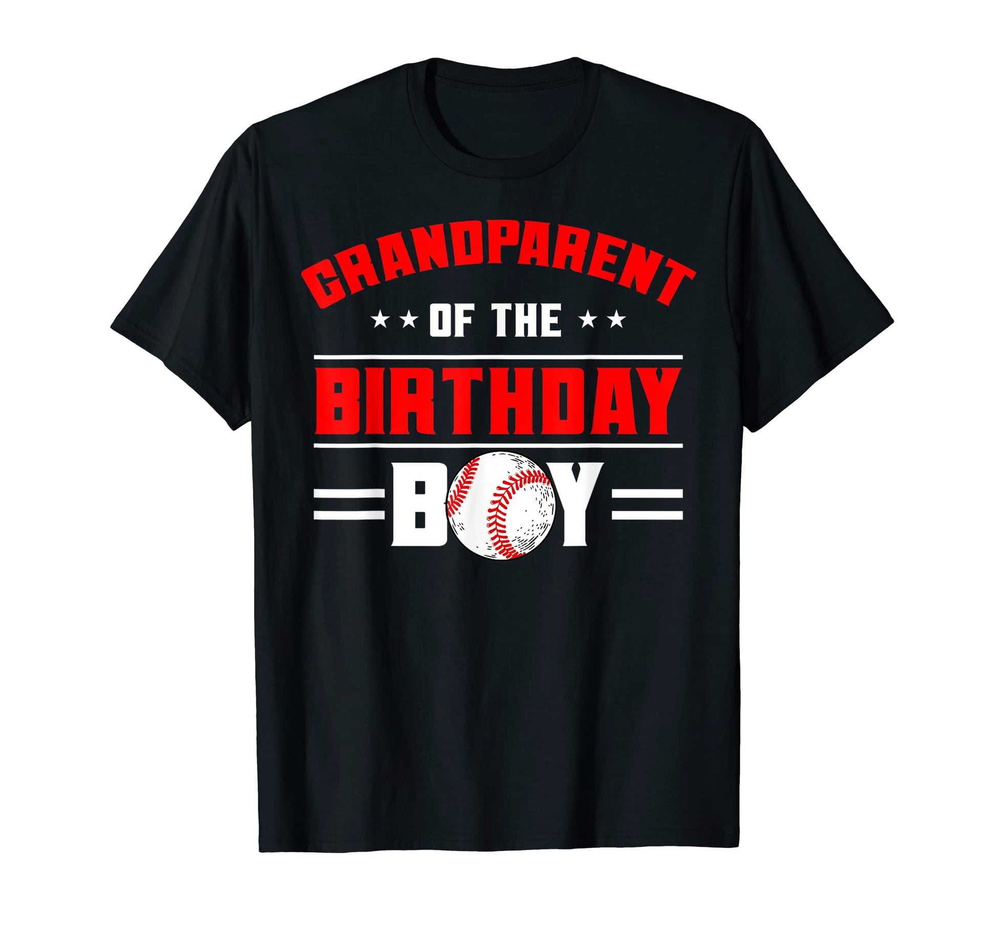 Grandparent Birthday Baseball Theme T-Shirt - Custom Art Print Unisex - T-Shirt, Sweatshirt, Hoodie