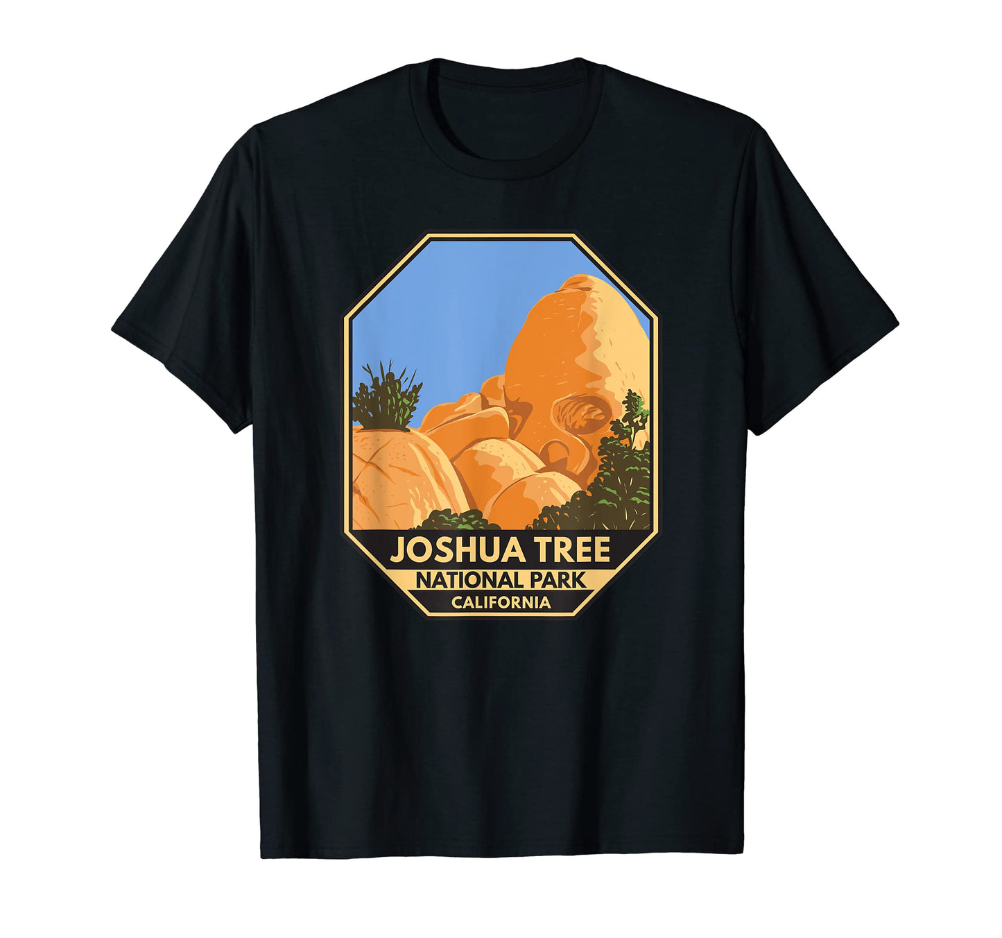 Joshua Tree National Park Skull Rock T-Shirt - Novelty Apparel Unisex - T-Shirt, Sweatshirt, Hoodie
