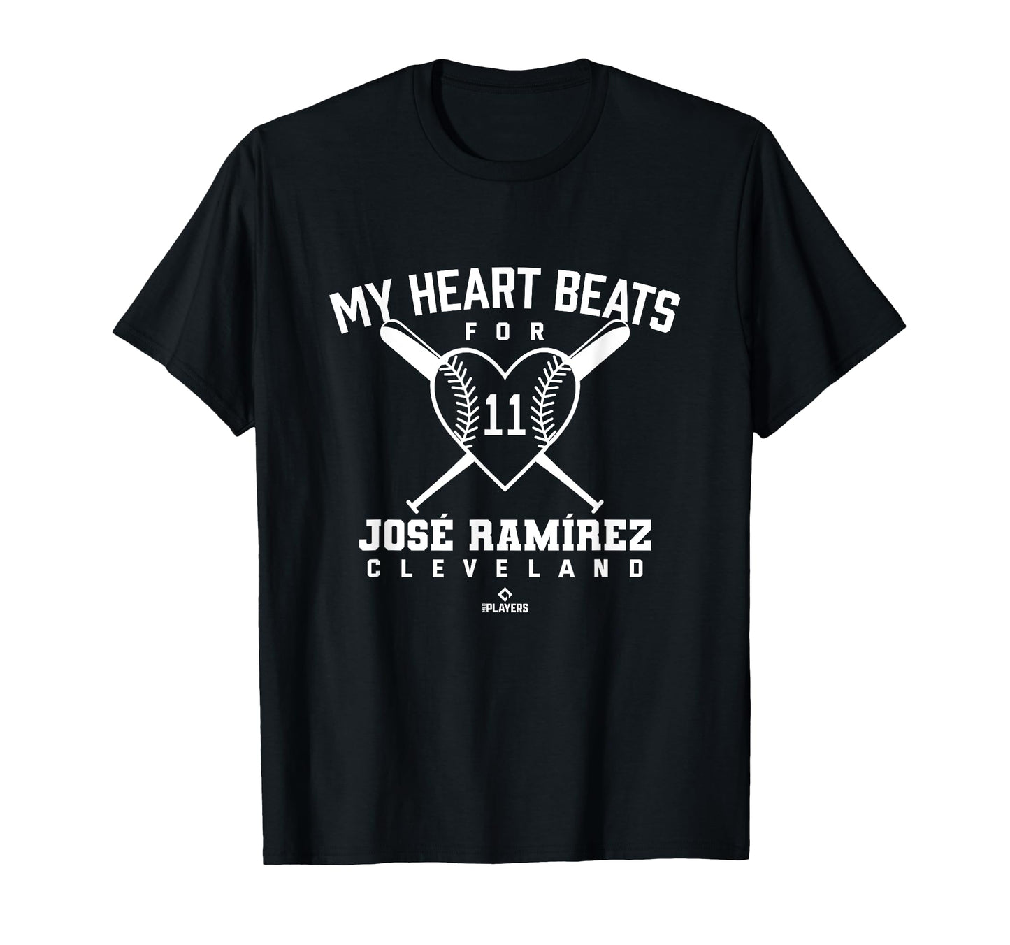 My Heart Beats Jose Ramirez Valentines T-Shirt - Trendy Graphic Unisex - T-Shirt, Sweatshirt, Hoodie