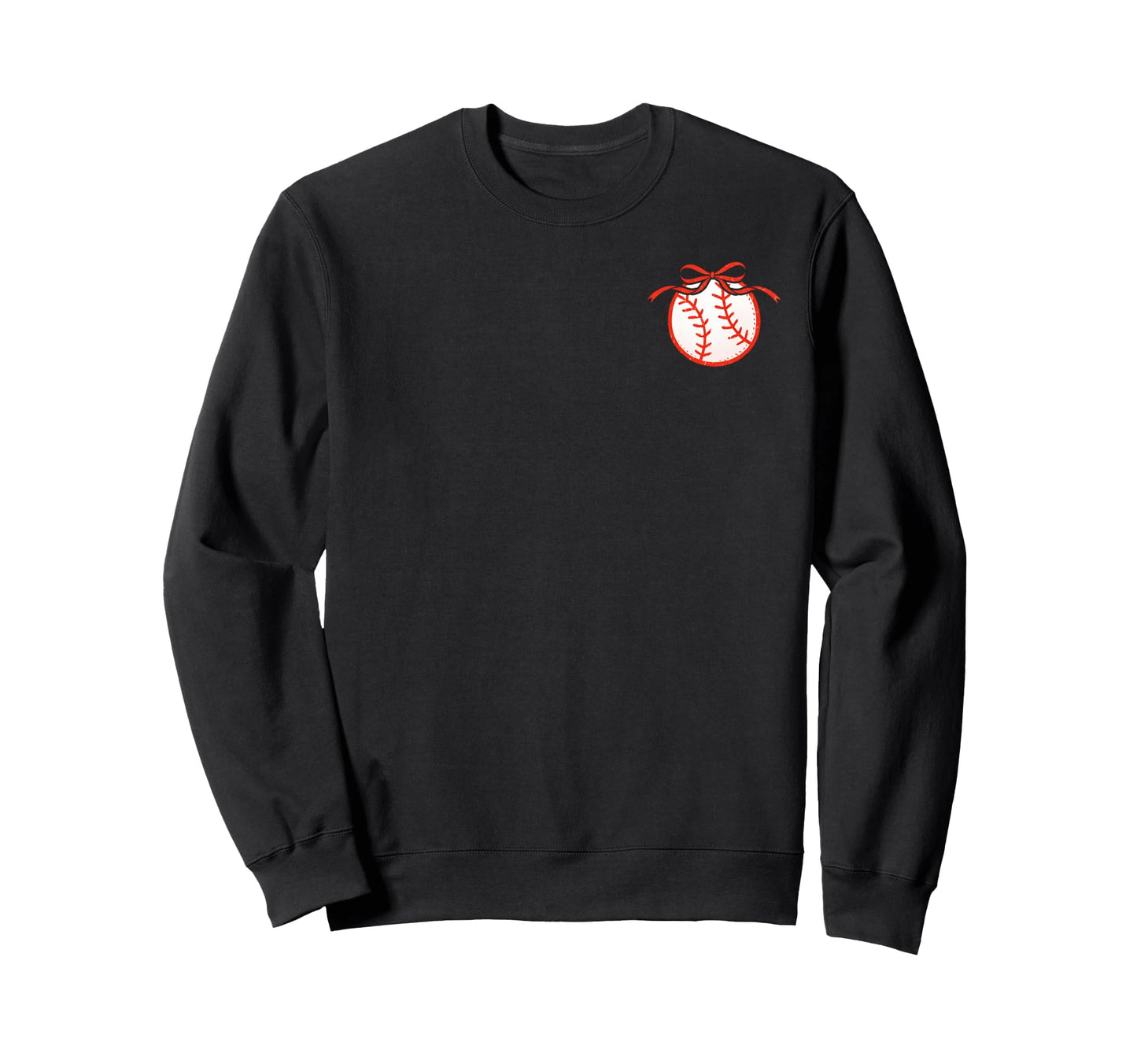 2 Sided Hit Dang Ball Coquette Sweatshirt - Custom Art Print for Adults - T-Shirt, Sweatshirt, Hoodie