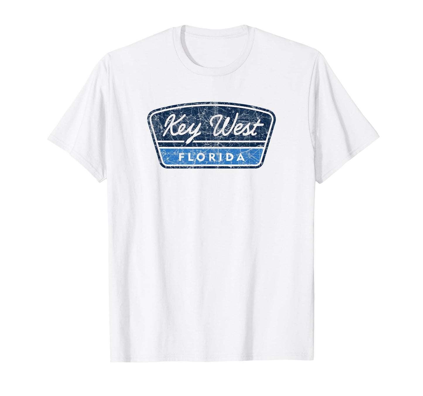 Key West Florida Souvenir Throwback T-Shirt - Minimalist Print for Adults - T-Shirt, Sweatshirt, Hoodie