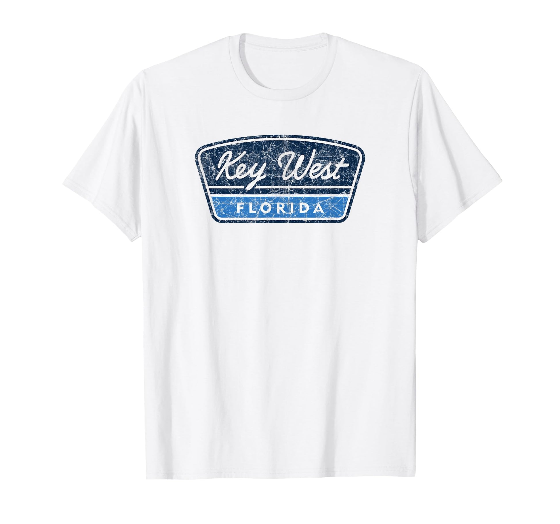 Key West Florida Souvenir Throwback T-Shirt - Minimalist Print for Adults - T-Shirt, Sweatshirt, Hoodie