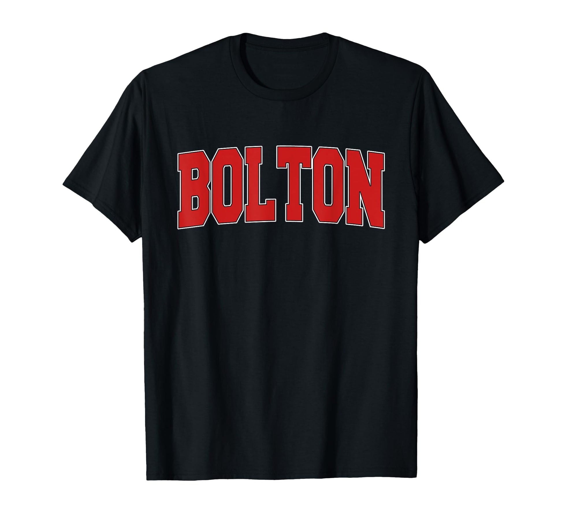 Bolton United Kingdom Varsity Uk Sports T-Shirt - Fun Novelty Design Unisex - T-Shirt, Sweatshirt, Hoodie