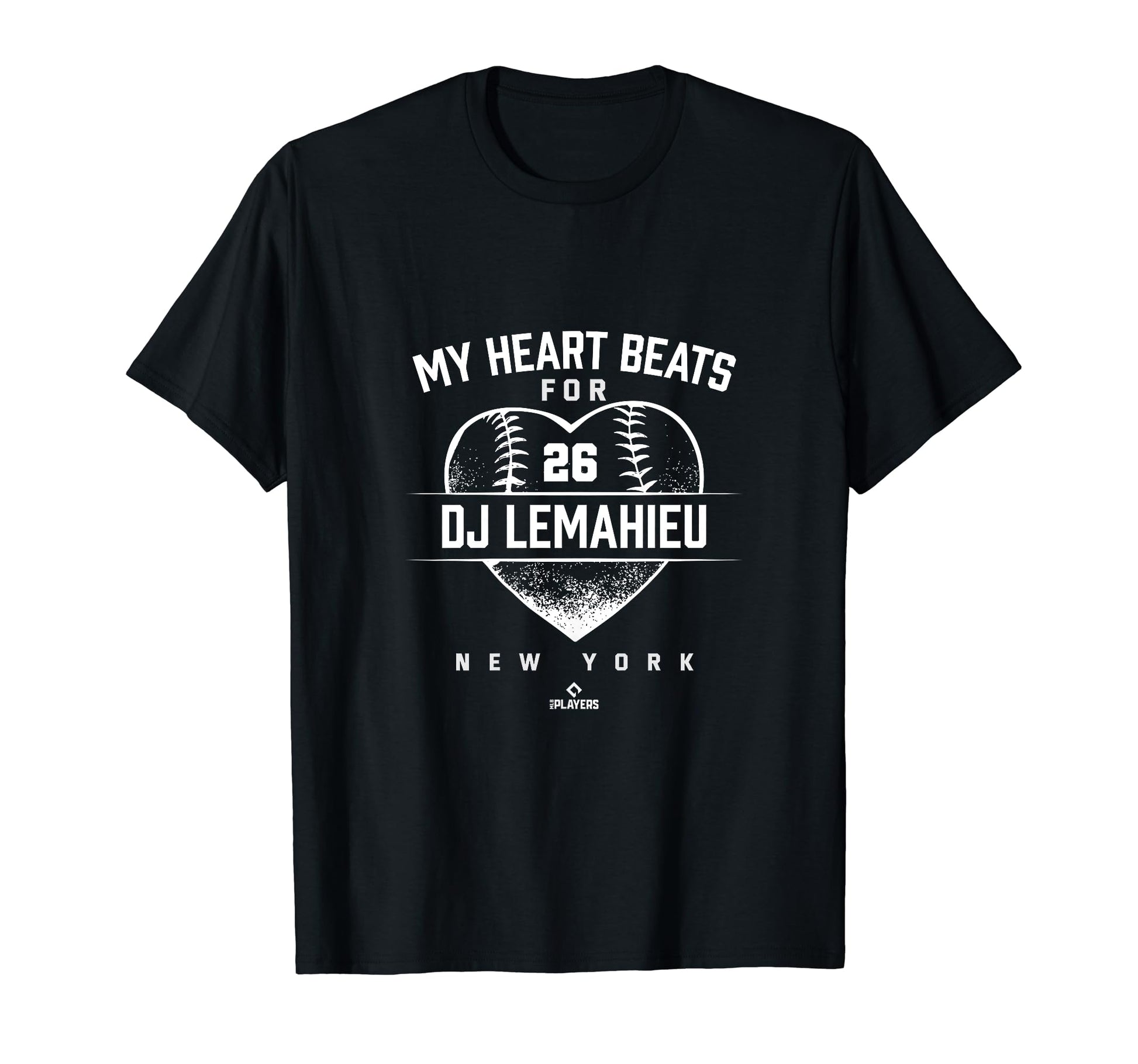 My Heart Beats Dj Lemahieu New York T-Shirt - Fun Novelty Design Men Women - T-Shirt, Sweatshirt, Hoodie