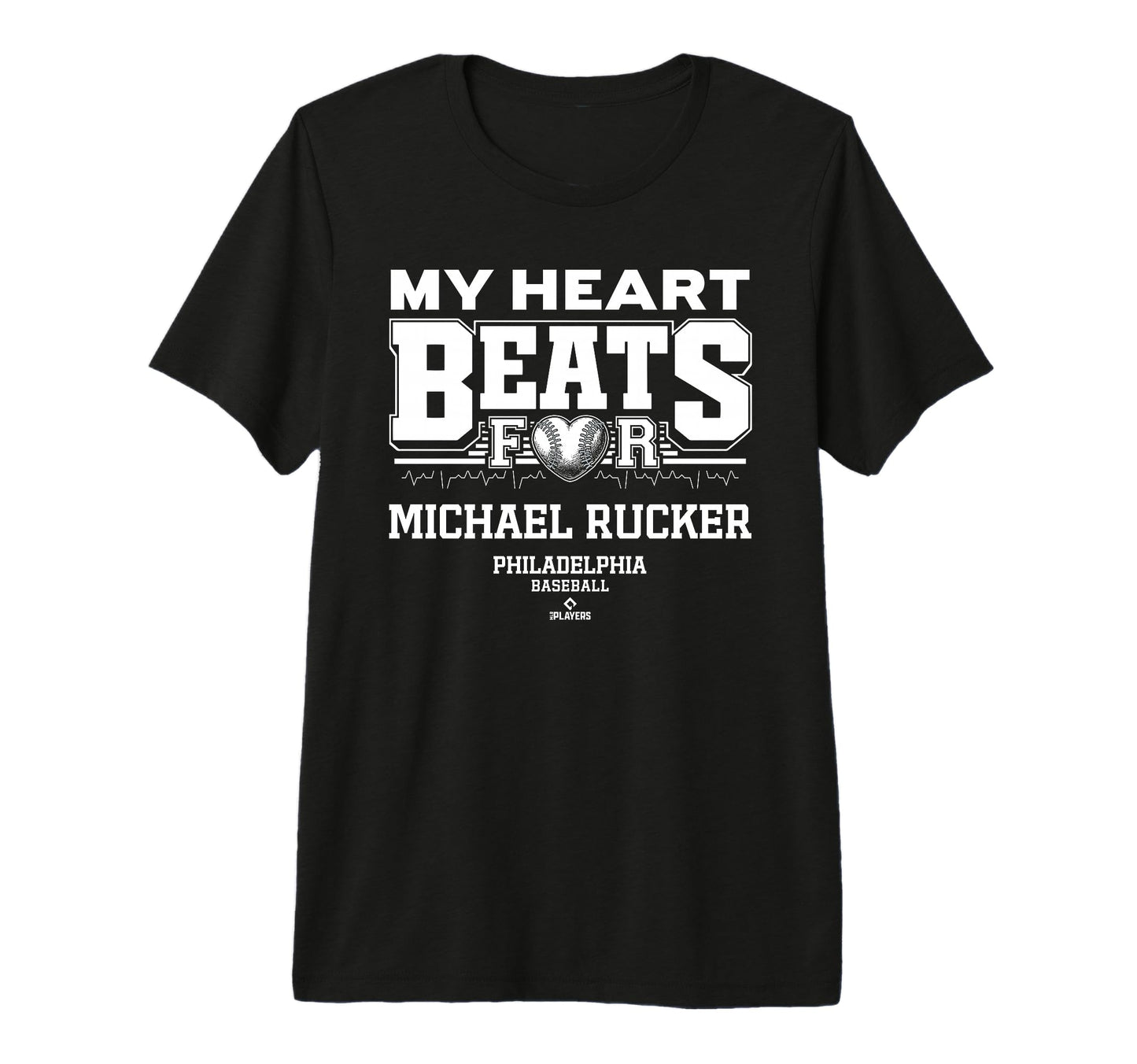 My Heart Beats Michael Rucker T-Shirt - Aesthetic Graphic Men Women - T-Shirt, Sweatshirt, Hoodie