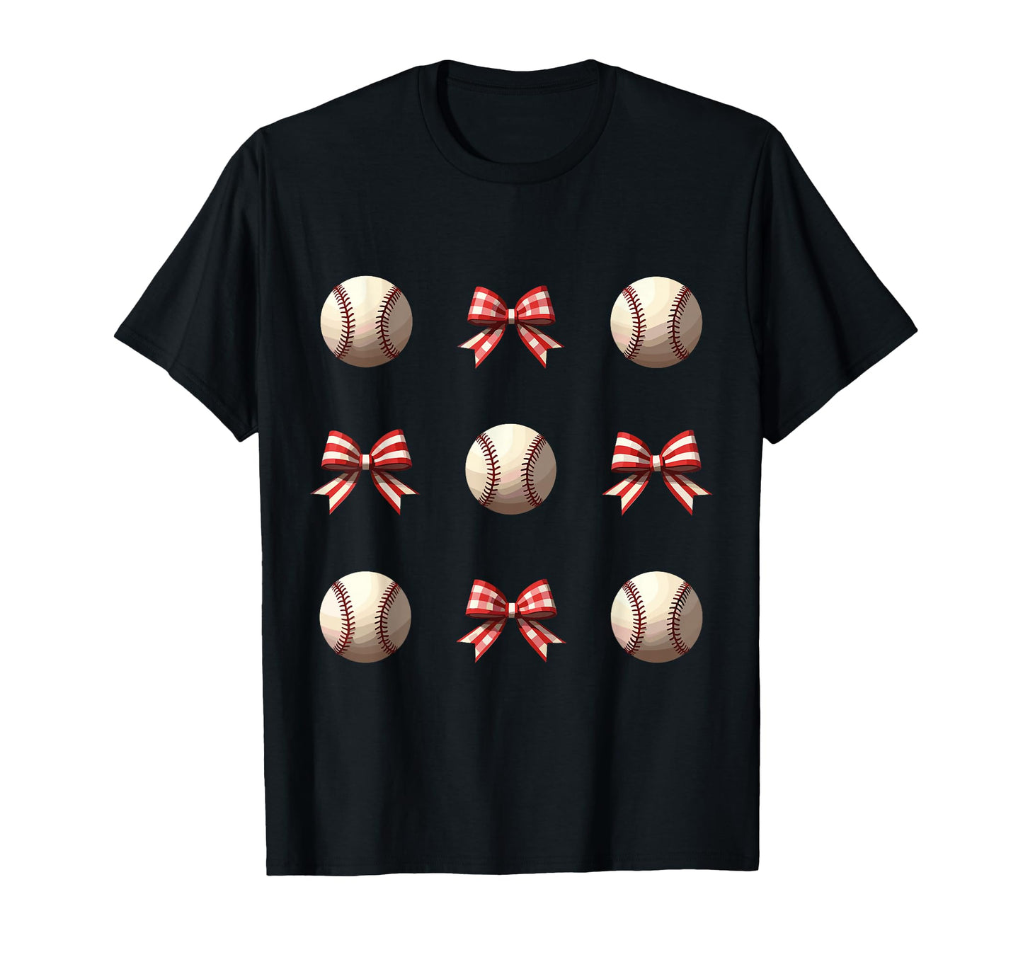Baseball Coquette Bow Funny Bow Baseball T-Shirt - Aesthetic Graphic Unisex - T-Shirt, Sweatshirt, Hoodie
