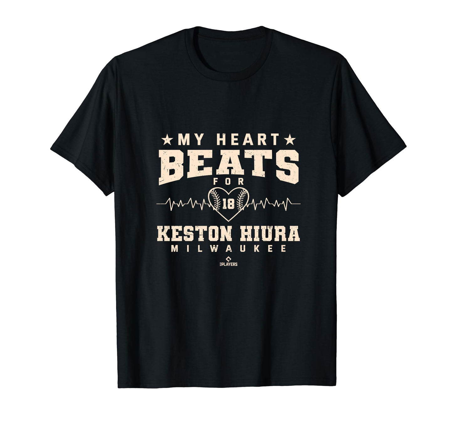 My Heart Beats Keston Hiura Baseball T-Shirt - Streetwear Style Men Women - T-Shirt, Sweatshirt, Hoodie