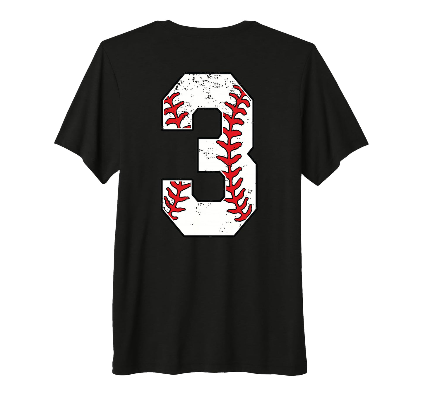 Number 3 Baseball Jersey Number 3 Back T-Shirt - Aesthetic Graphic Unisex - T-Shirt, Sweatshirt, Hoodie