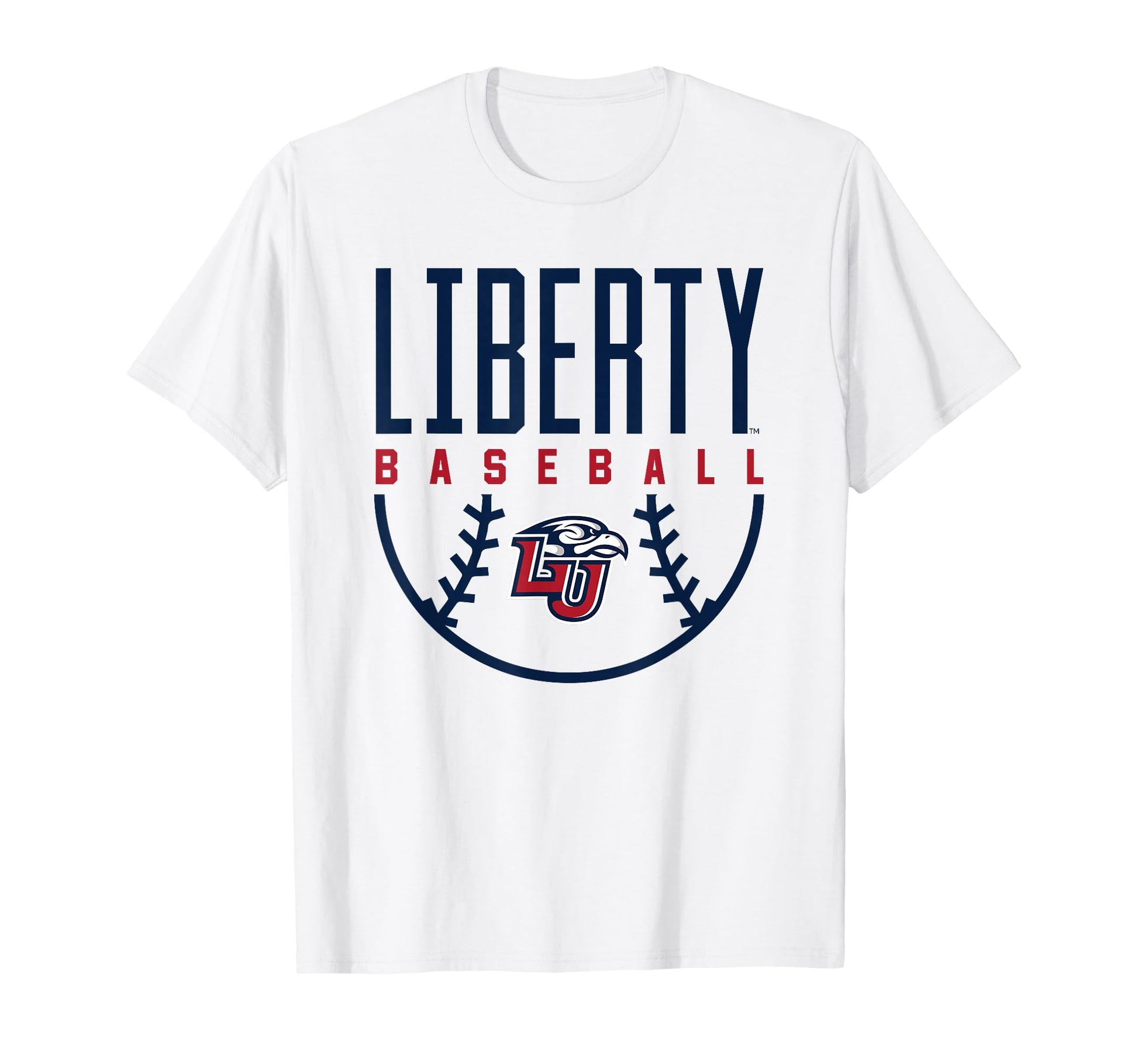 Liberty University Flames Baseball T-Shirt - Streetwear Style for Adults - T-Shirt, Sweatshirt, Hoodie