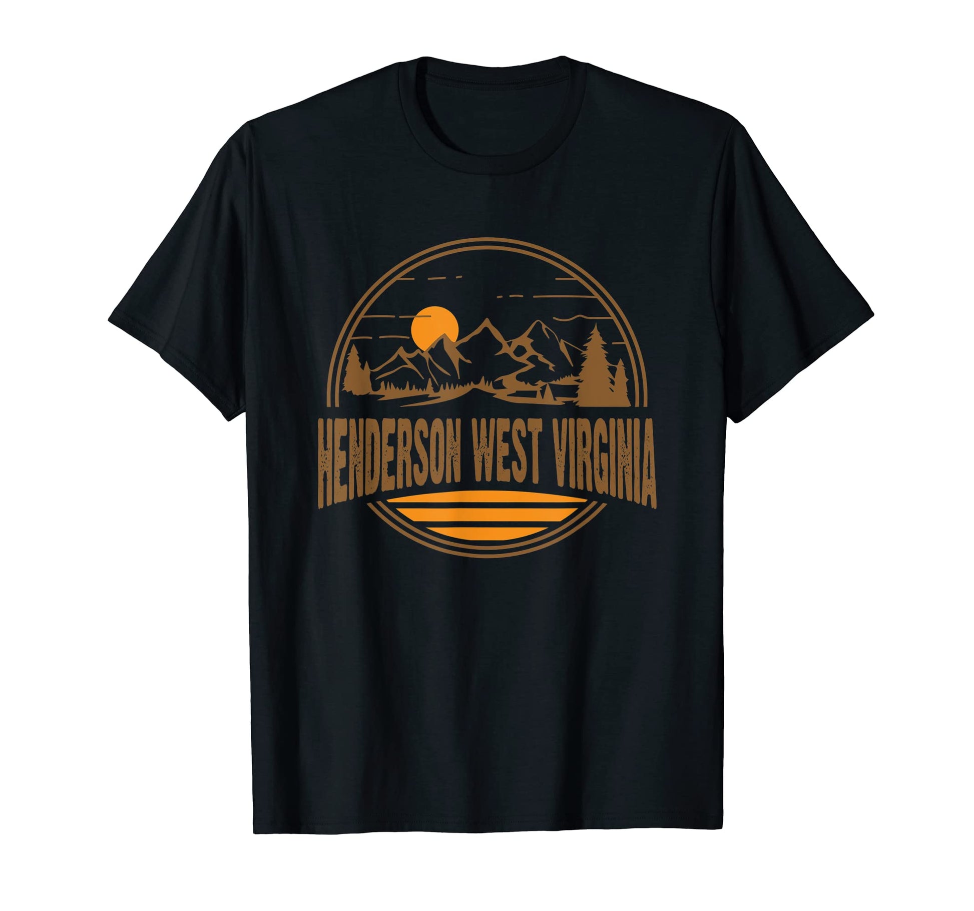 Henderson West Virginia State Gift T-Shirt - Minimalist Print Men Women - T-Shirt, Sweatshirt, Hoodie