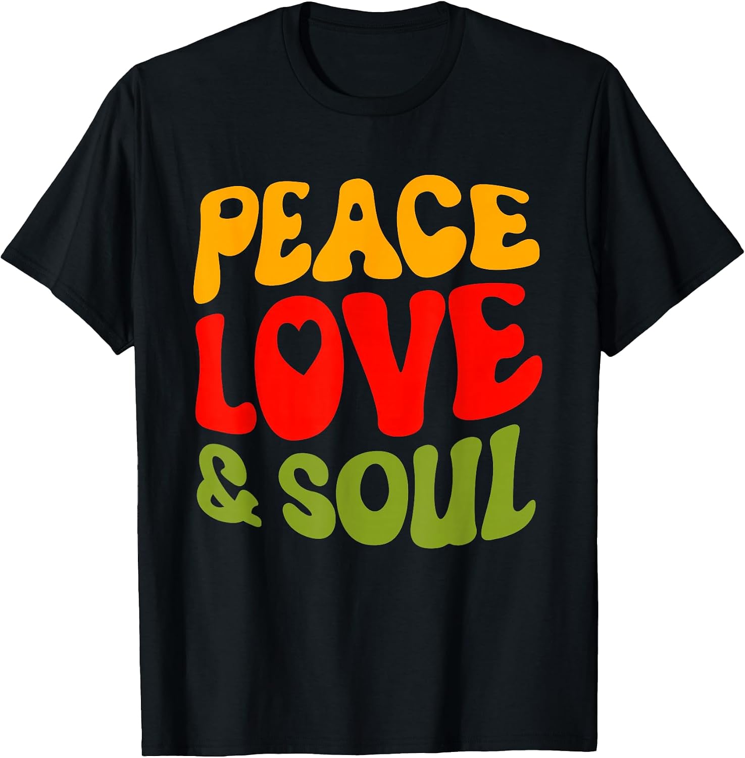 Groovy Peace Love Soul R&B Music Retro Vintage 90s - Adult & Kids T-Shirts, Sweatshirts & Hoodies apparel design preview 1