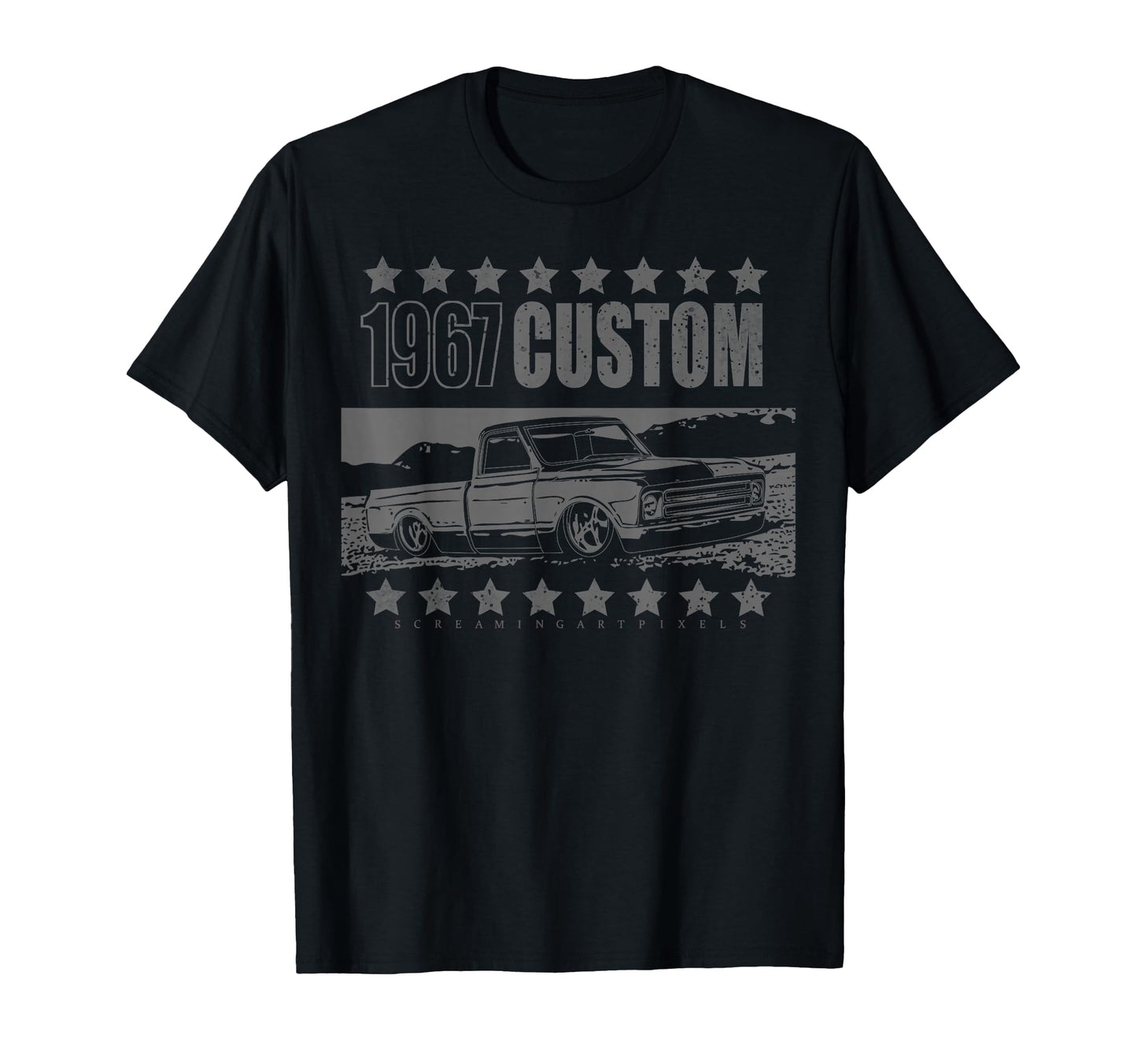 1967 Custom C10 Truck C10 Truck T-Shirt - Minimalist Print for Adults - T-Shirt, Sweatshirt, Hoodie