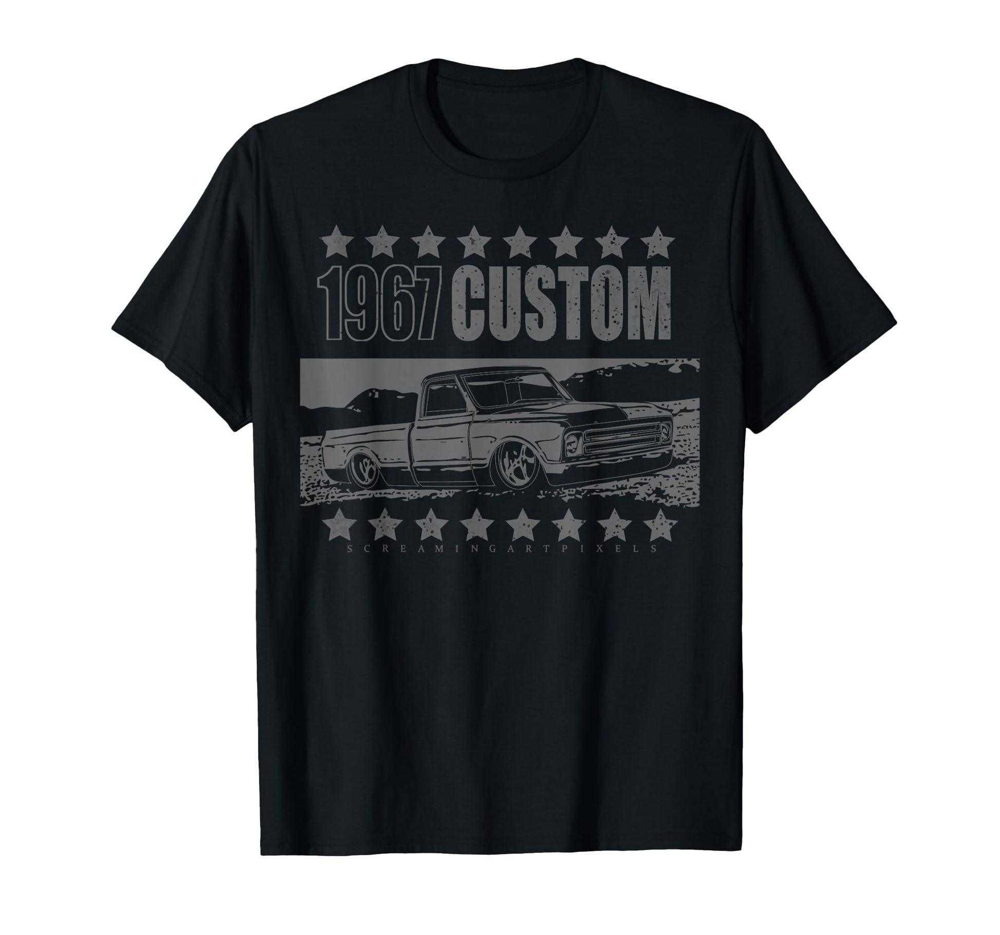 1967 Custom C10 Truck C10 Truck T-Shirt - Minimalist Print for Adults - T-Shirt, Sweatshirt, Hoodie