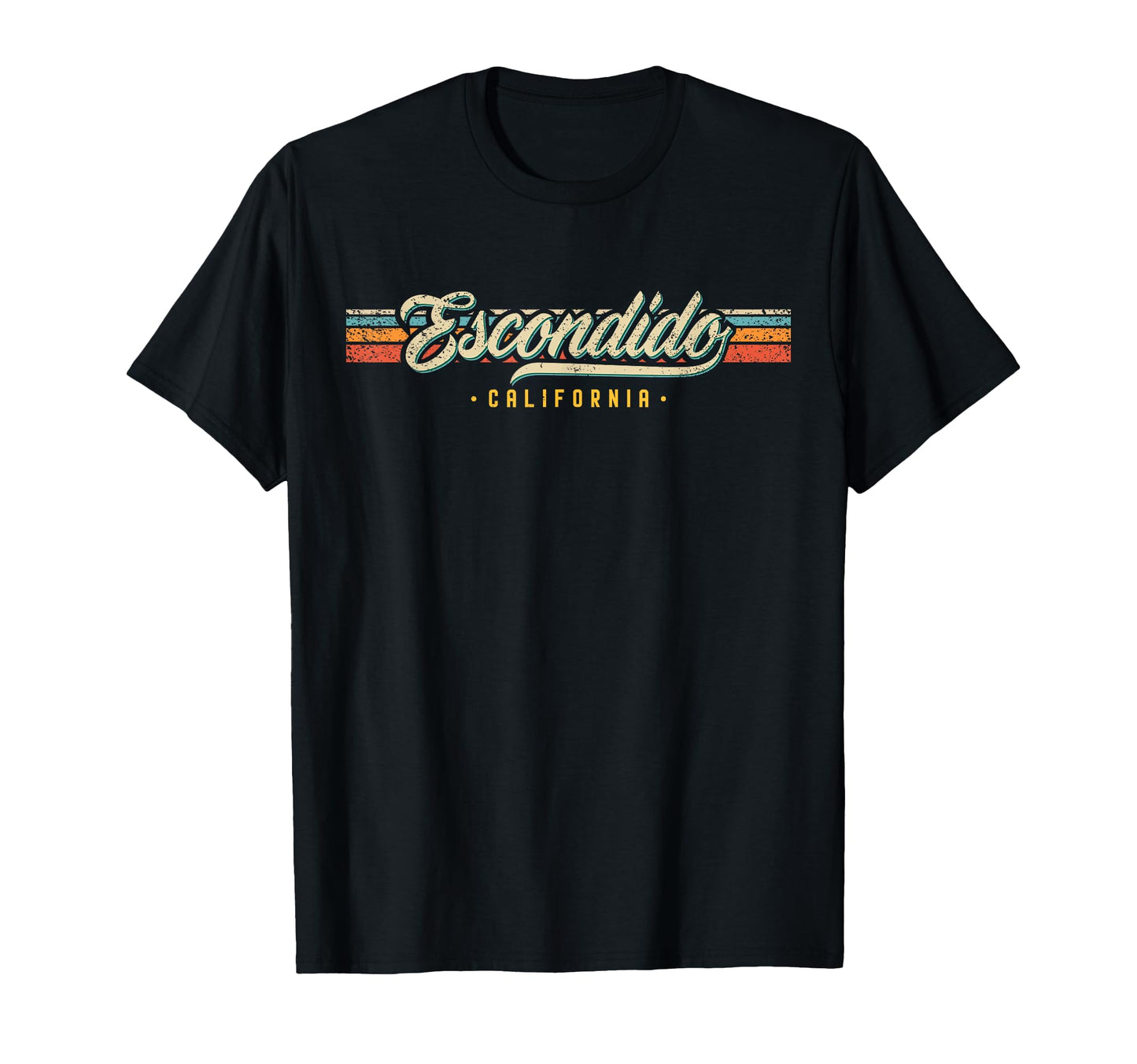 Sports Script Escondido Escondido T-Shirt - Aesthetic Graphic for Adults - T-Shirt, Sweatshirt, Hoodie