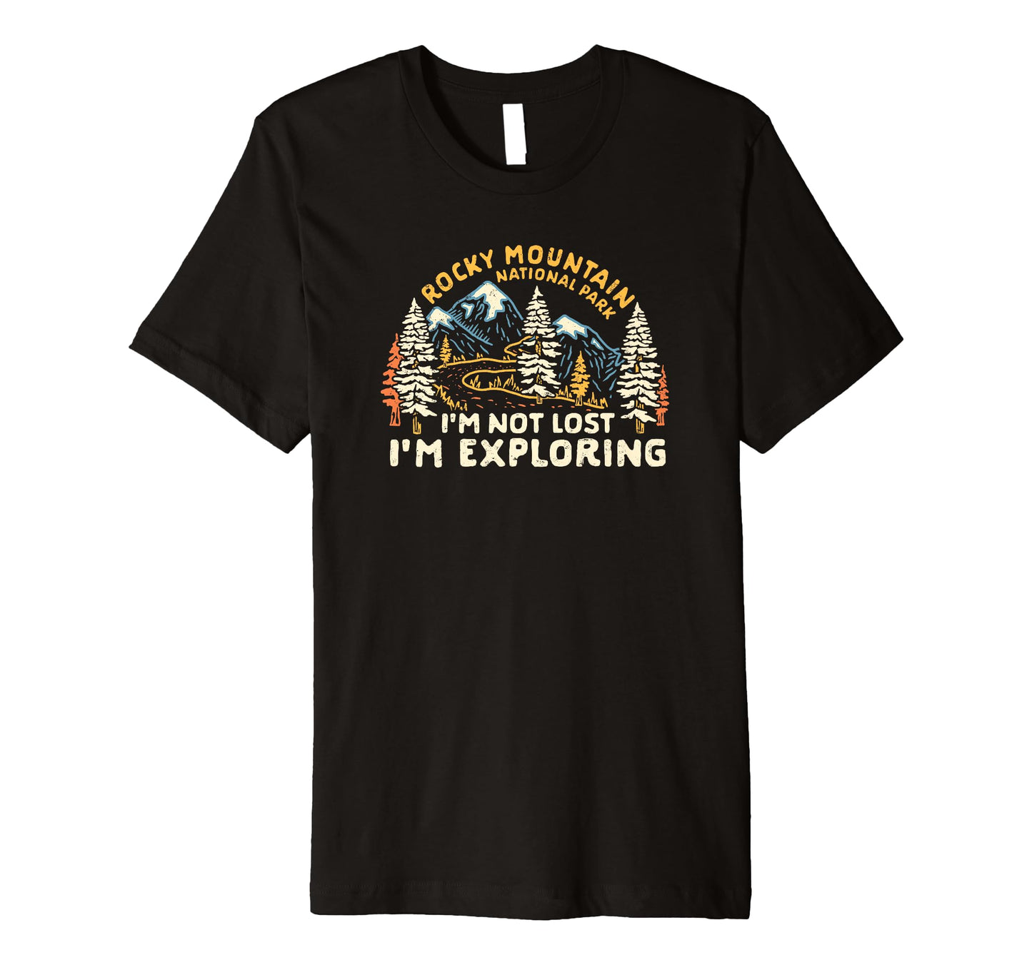 Rocky Mountain National Park T-Shirt - Fun Novelty Design Men Women - T-Shirt, Sweatshirt, Hoodie