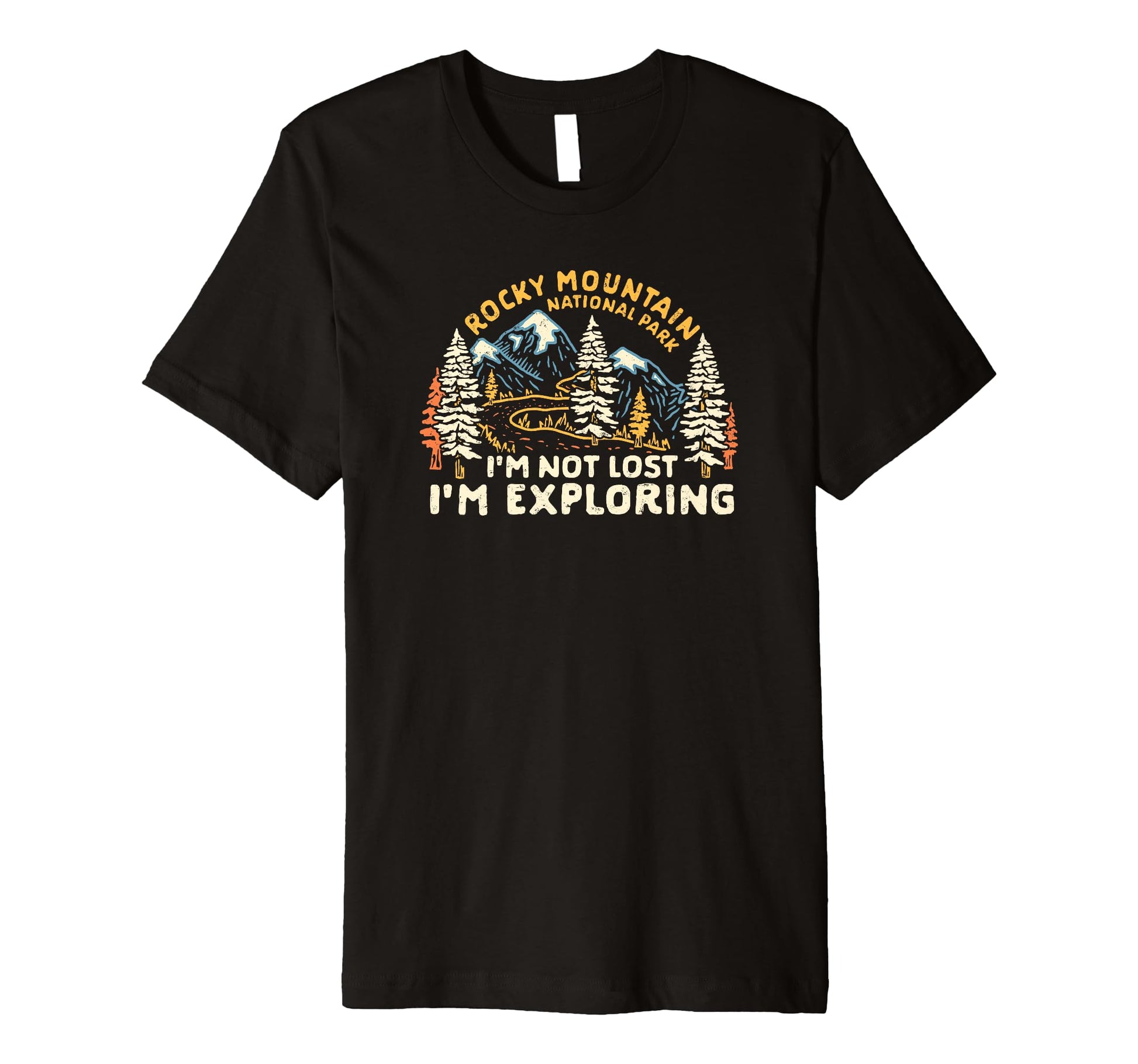 Rocky Mountain National Park T-Shirt - Fun Novelty Design Men Women - T-Shirt, Sweatshirt, Hoodie
